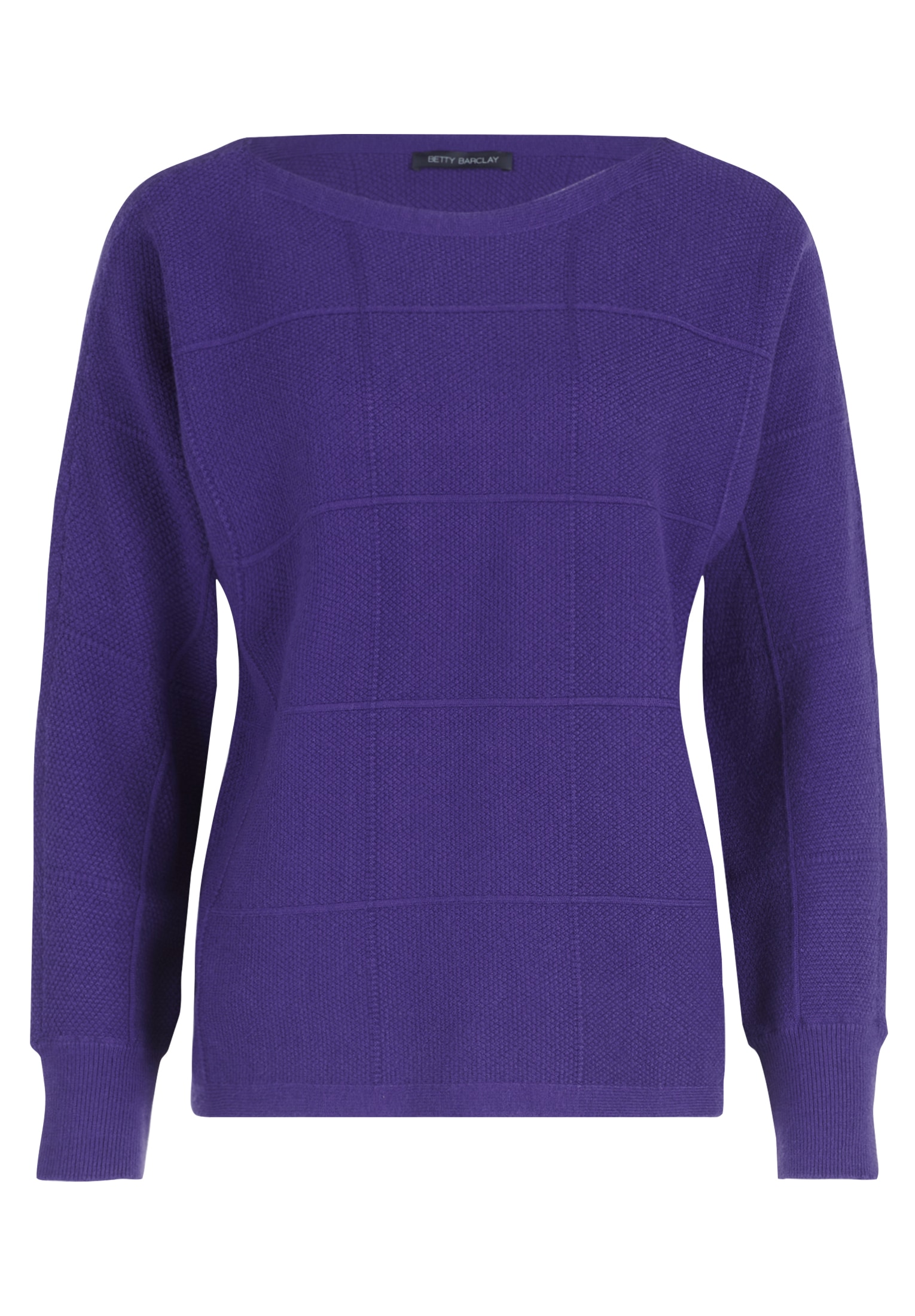 Betty Barclay Strickpullover "Betty Barclay Feinstrickpullover kariert", Ma günstig online kaufen