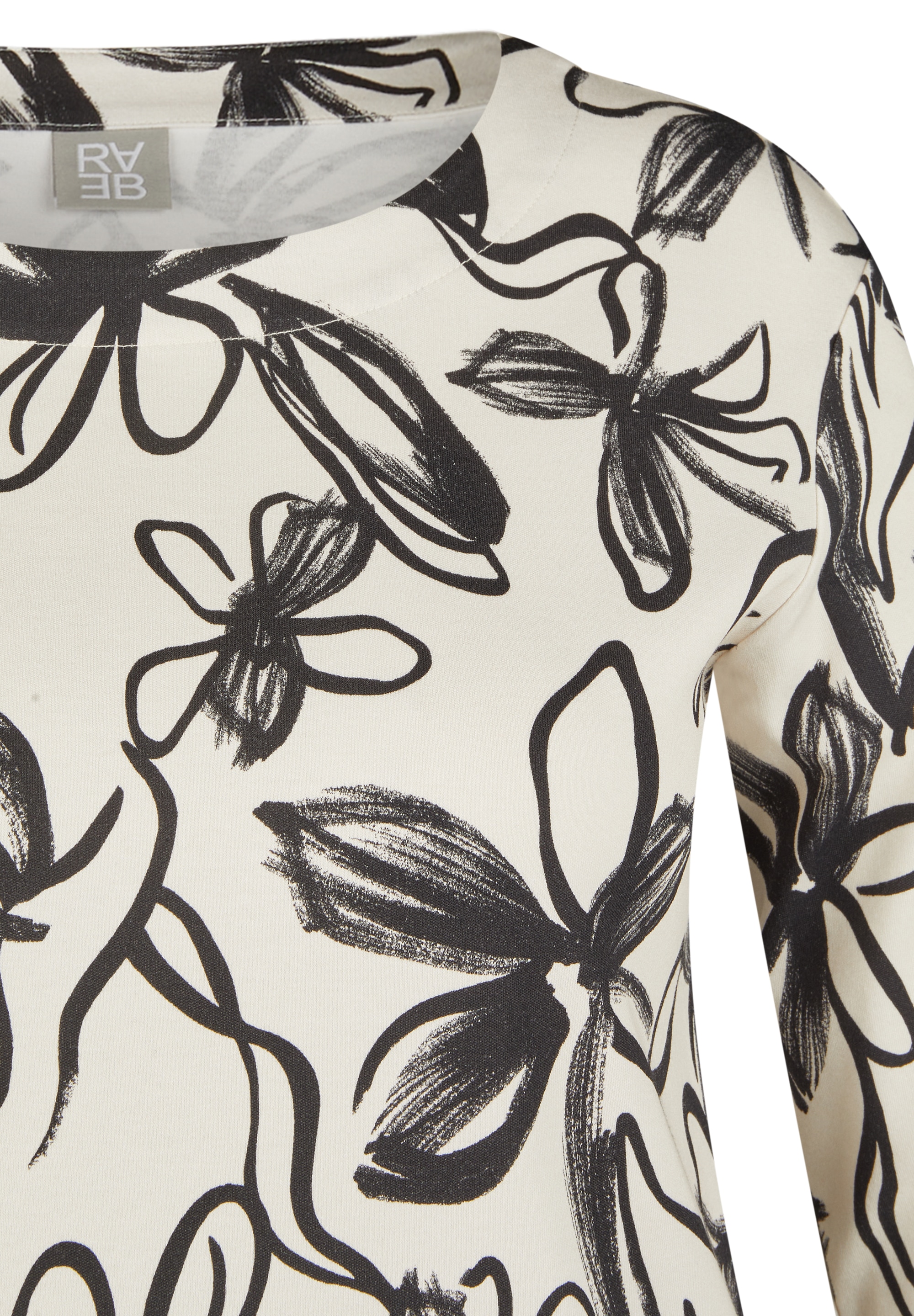 Rabe 3/4-Arm-Shirt, mit All-Over Print