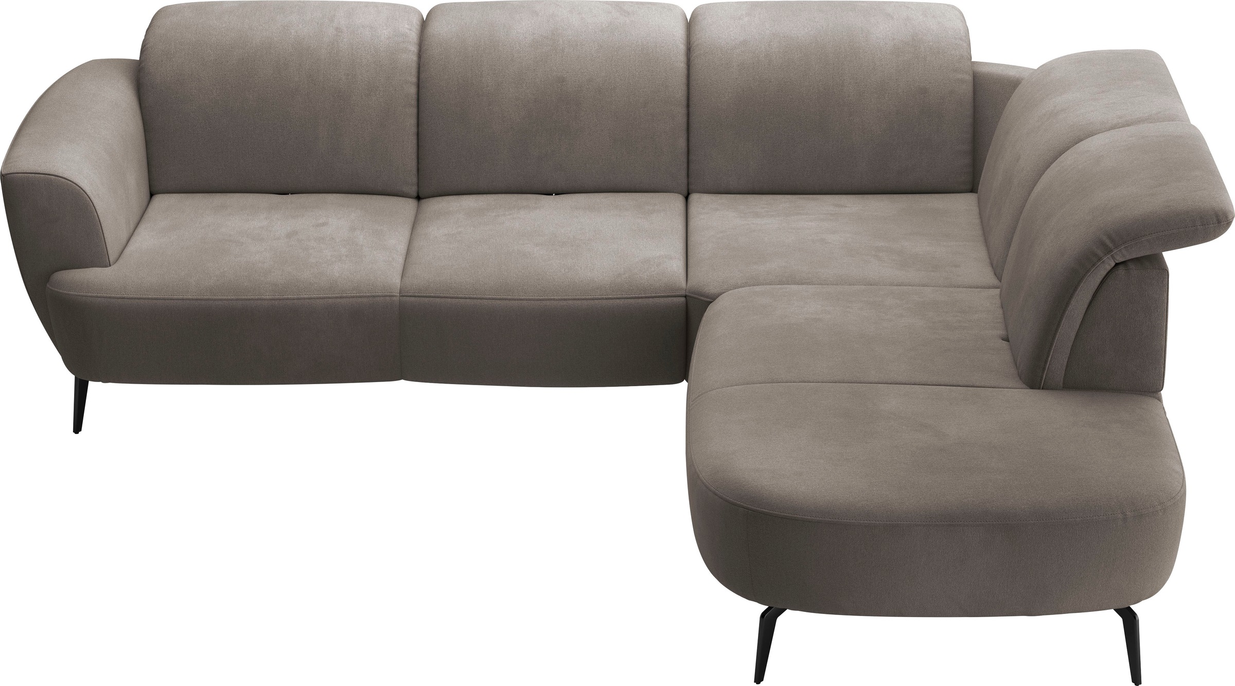 sit&more Ecksofa "Zoe", ink.Sitztiefenverstellung, wahlweise mit Kopfteilve günstig online kaufen