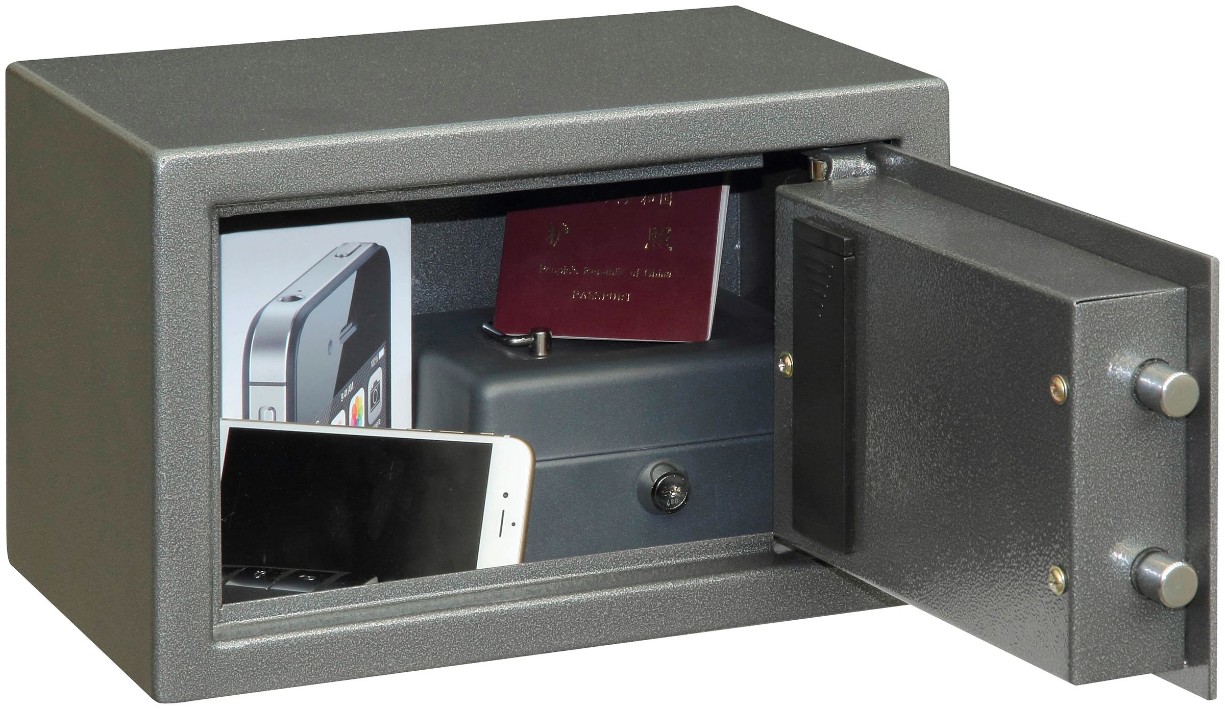 Phoenix Tresor »Vela Home & Office Safes SS0801E«, elektronisches Tastenschloss, Innenbeleuchtung, B/T/H: 30,5x16x19,5 cm