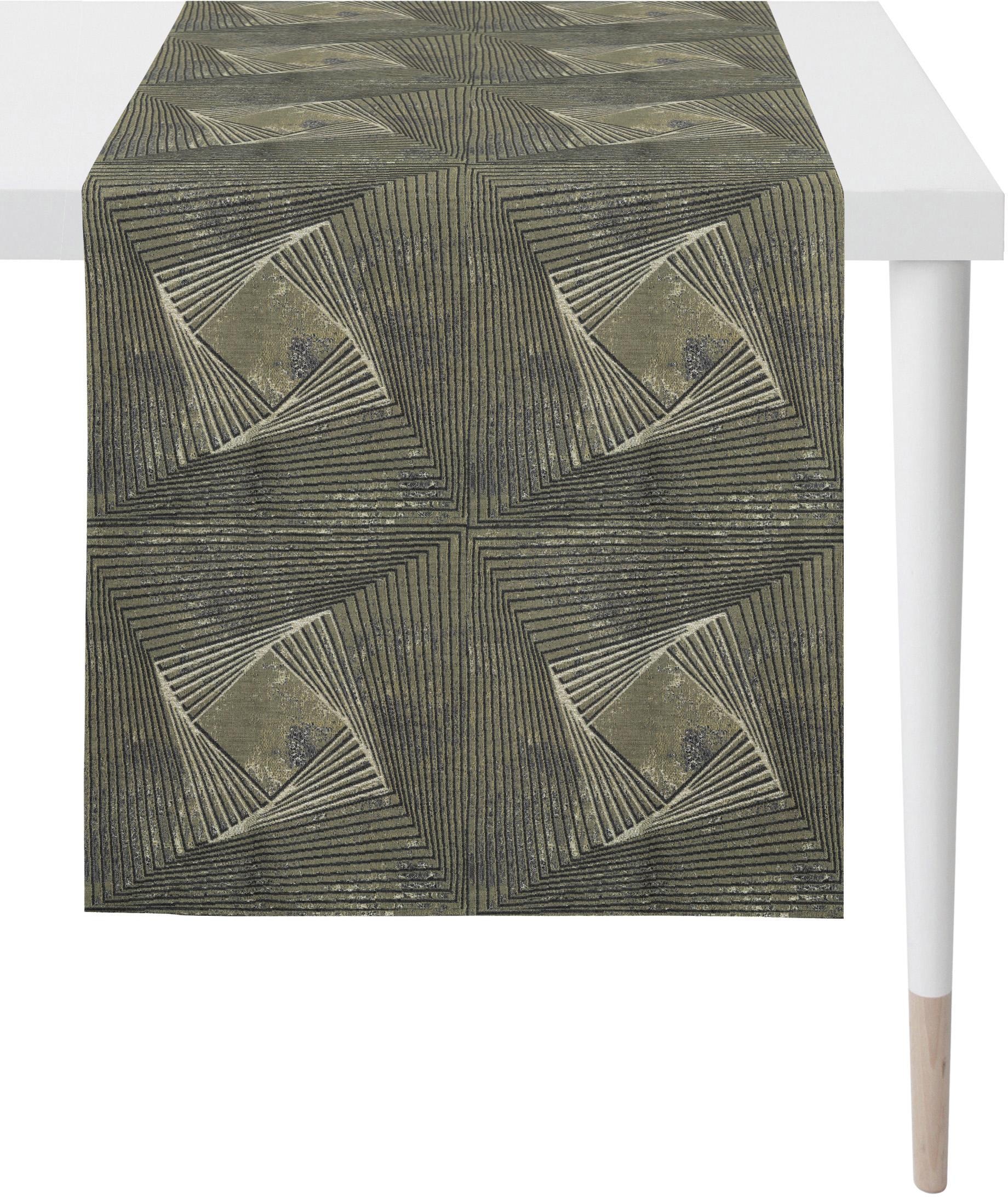 APELT Tischläufer "1307 Loft Style, Jacquard" Fleckschutz günstig online kaufen
