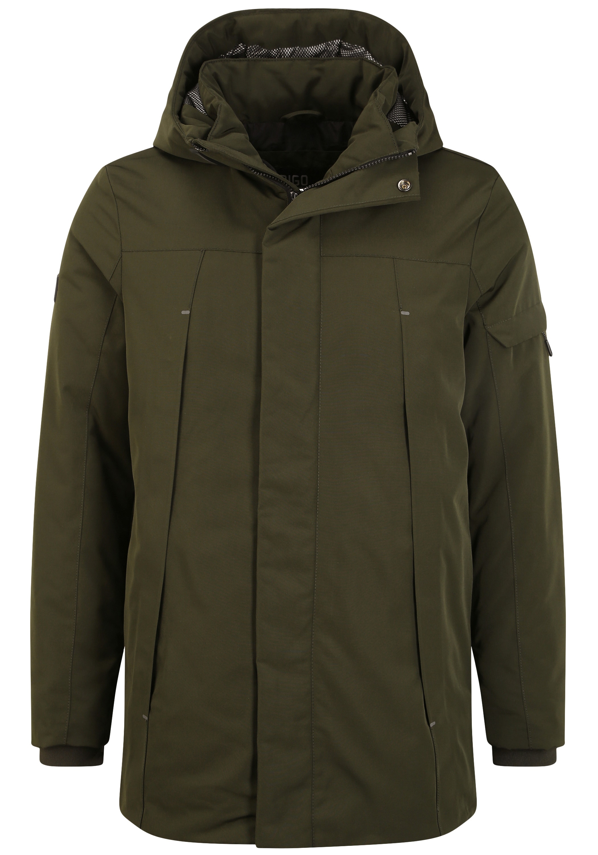 Indicode Langmantel "Parka IDRader"