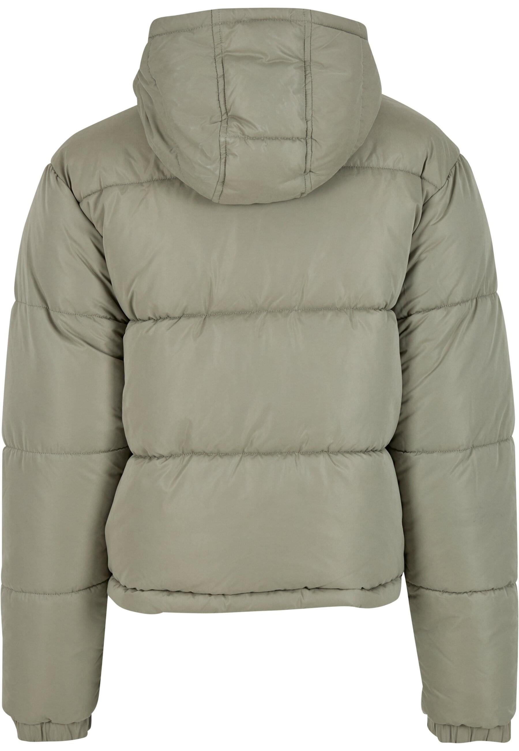 URBAN CLASSICS Winterjacke "Urban Classics Ladies Peached Puffer Jacket Wit günstig online kaufen
