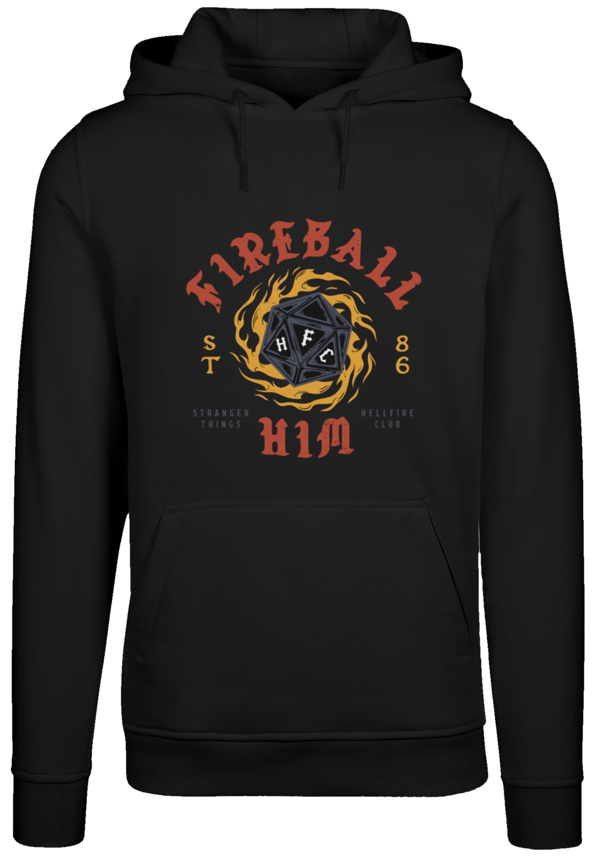 F4NT4STIC Kapuzenpullover "Stranger Things Fireball Dice 86 Netflix TV Seri günstig online kaufen