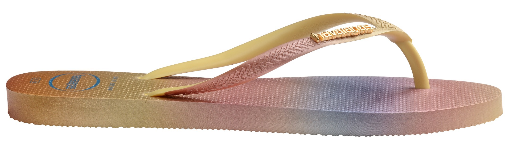 Havaianas Zehentrenner »SLIM GRADIENT SUNSET«, Sommerschuh, Schlappen, Poolsildes mit sommerlichem Farbverlauf