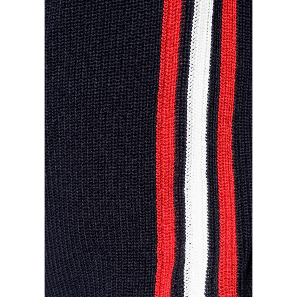 Herrenmode Strickjacken Gant Cardigan »D2. GANT RETRO SHIELD FULL ZIP« nachtblau Herrenmode Strickjacken Gant Cardigan »D2. GANT RETRO SHIELD FULL ZIP« nachtblau