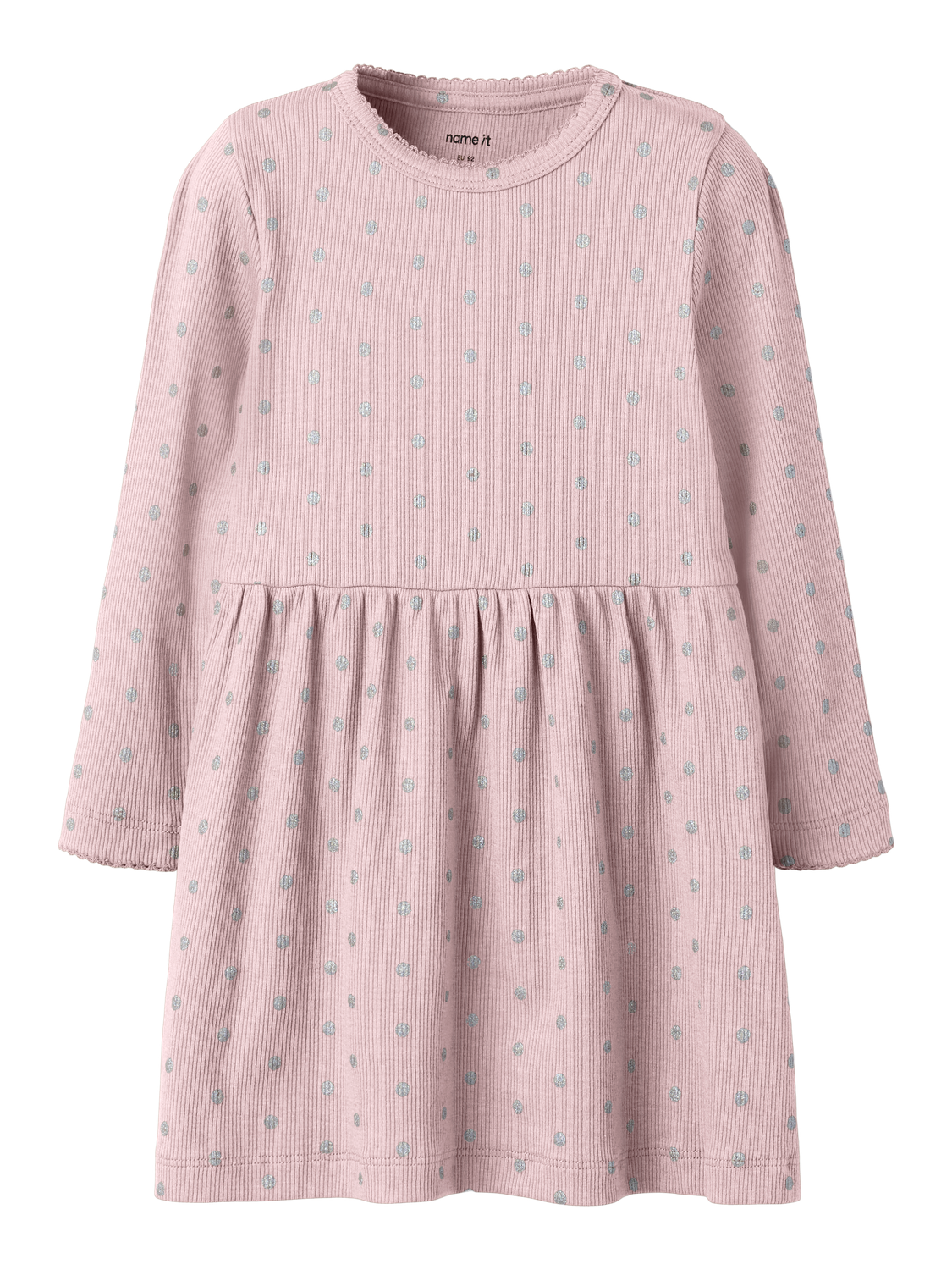 Name It Strickkleid "NMFLONA LS DRESS" Baumwollmischung, regular fit