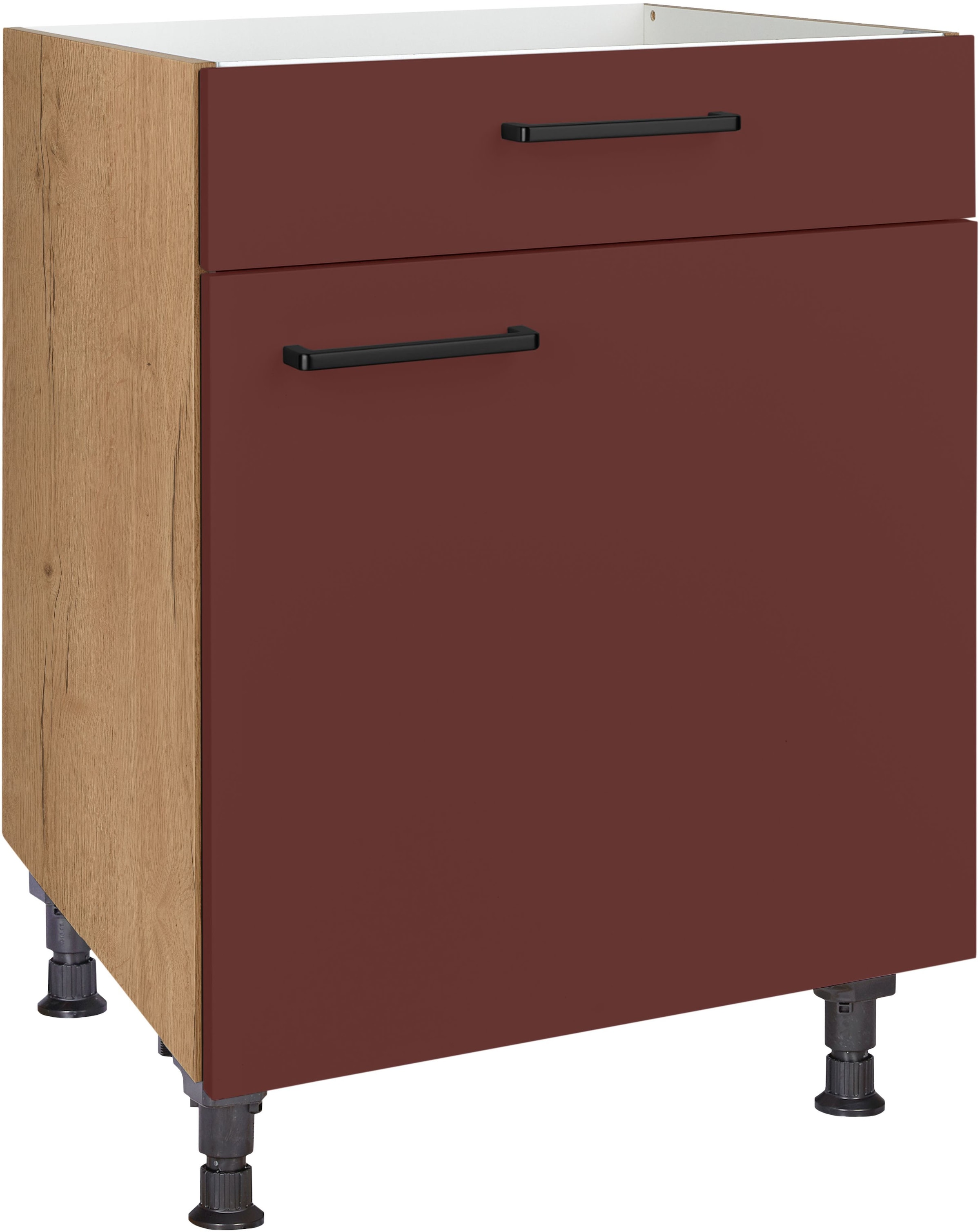 nobilia ""Easytouch", mit Schukasten und Tür, Ausrichtung wählbar" vormontiert, Breite 60 cm