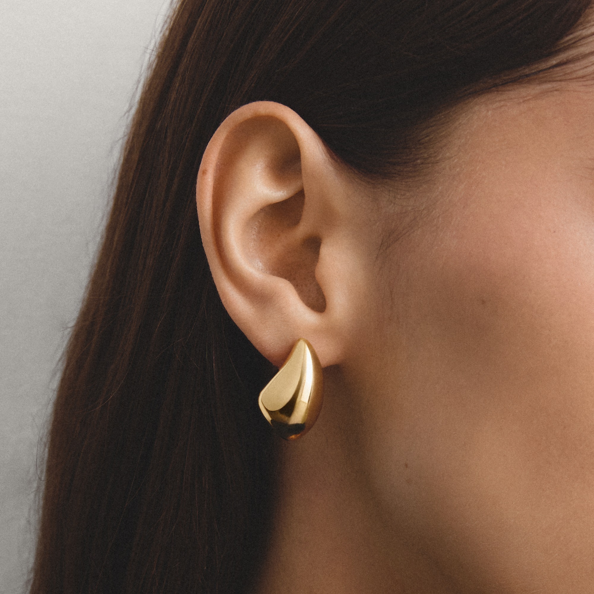 THOMAS SABO Paar Ohrstecker »Große Tropfenohrringe gelbgoldfarben«