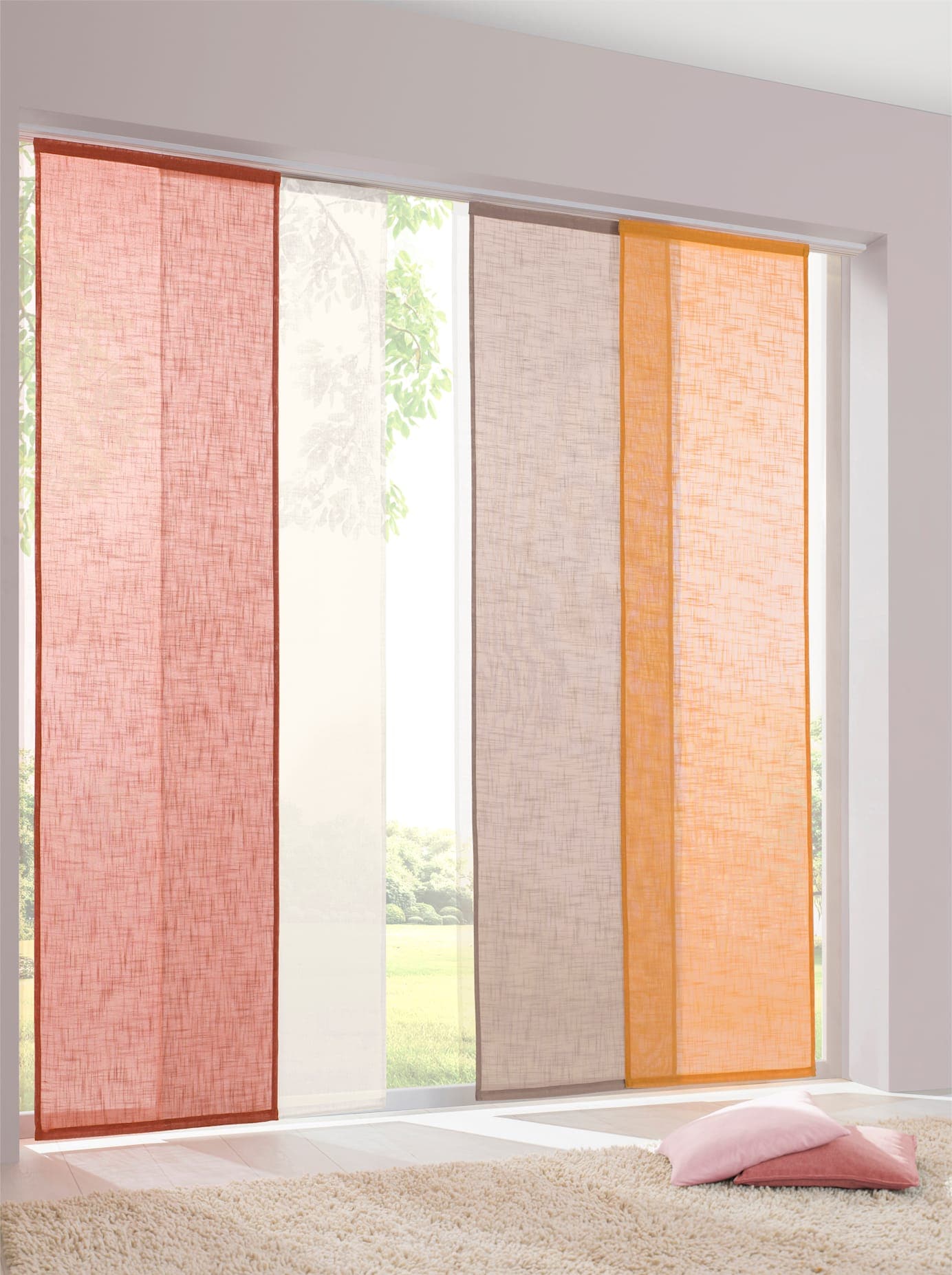 heine home Schiebegardine Klettschiene 1 Stk. tlg. günstig online kaufen