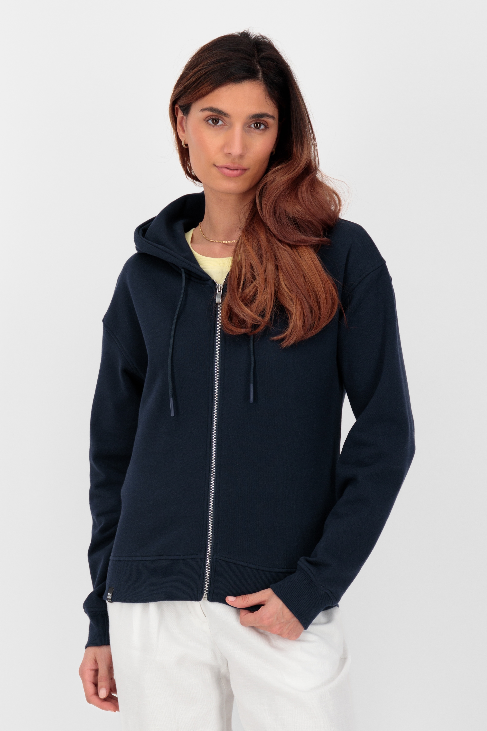 Alife & Kickin Sweatjacke »Damen RanaAK A«, Hoodie mit Reißverschluss und Kapuze, Kapuzensweatjacke