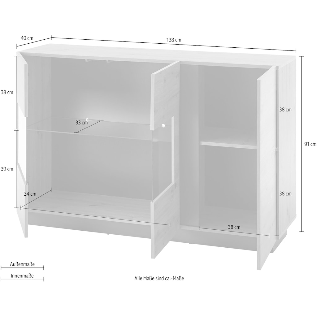 INOSIGN Sideboard »CLAiR Sideboard 51«