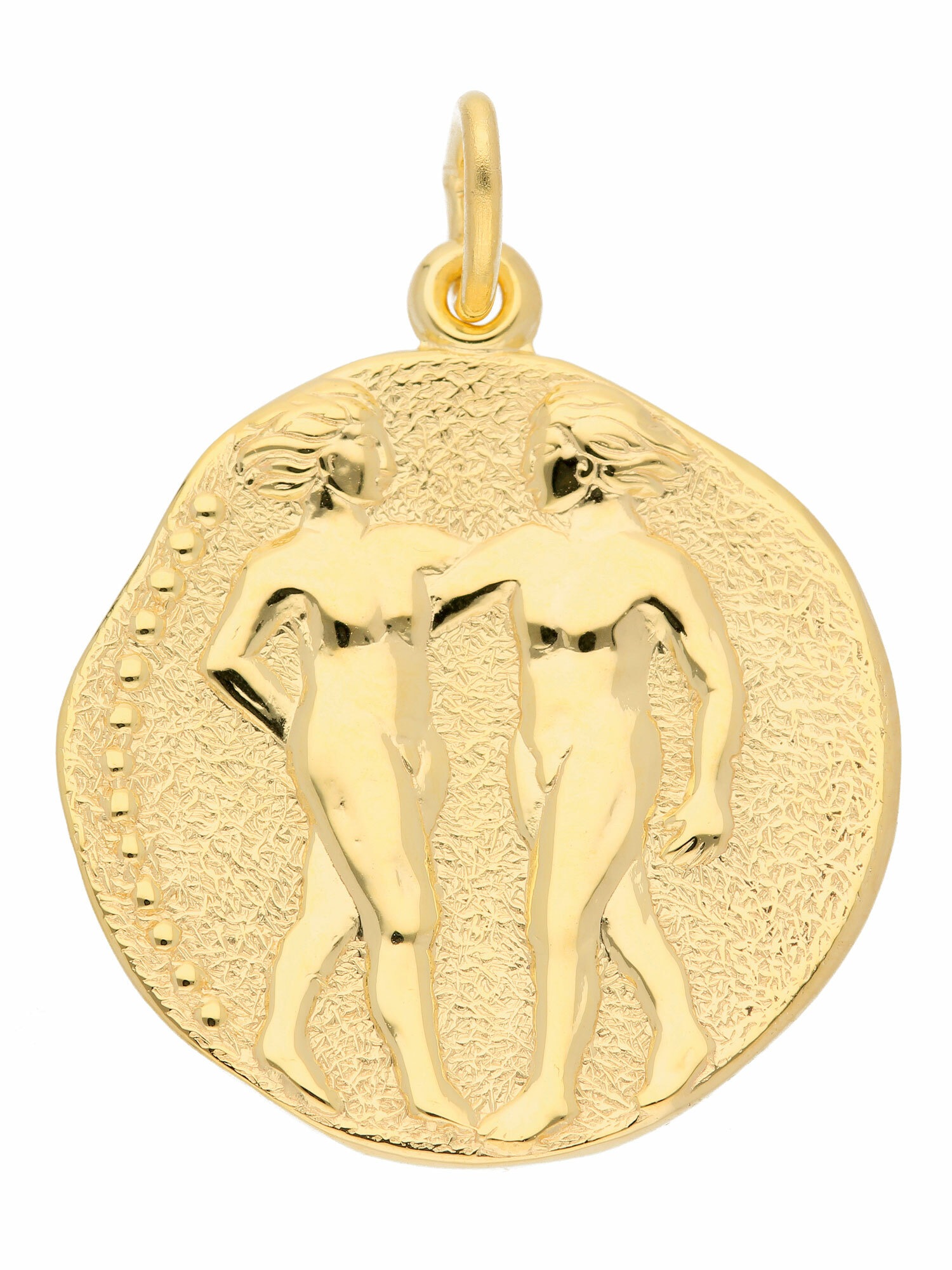 Adelia´s Kettenanhänger »333 Gold Sternzeichen Anhänger Zwilling Ø 18,2  mm«, Goldschmuck für Damen & Herren kaufen | BAUR
