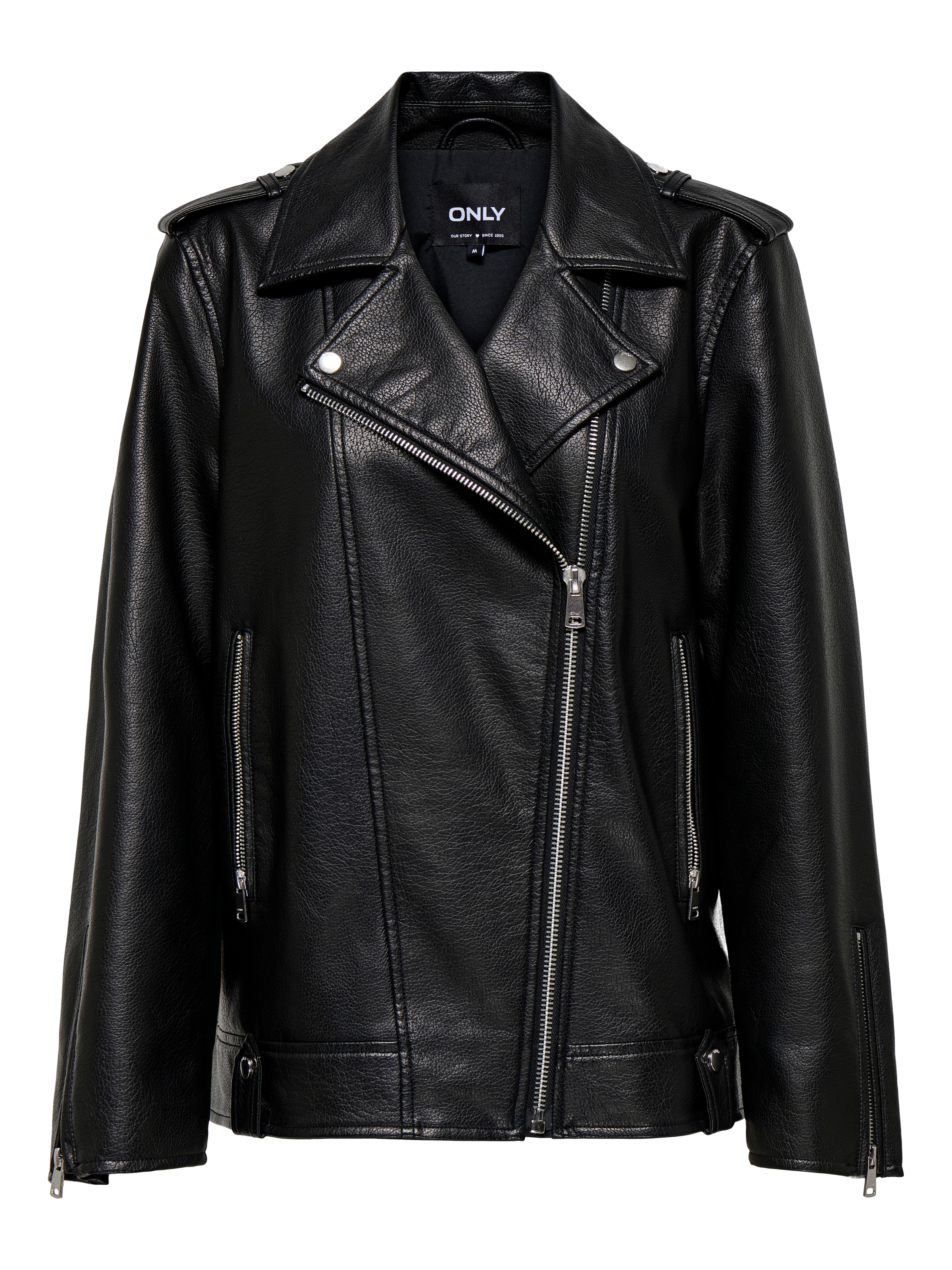 ONLY Lederimitatjacke »ONLMILLE FAUX LEATHER JACKET OTW«