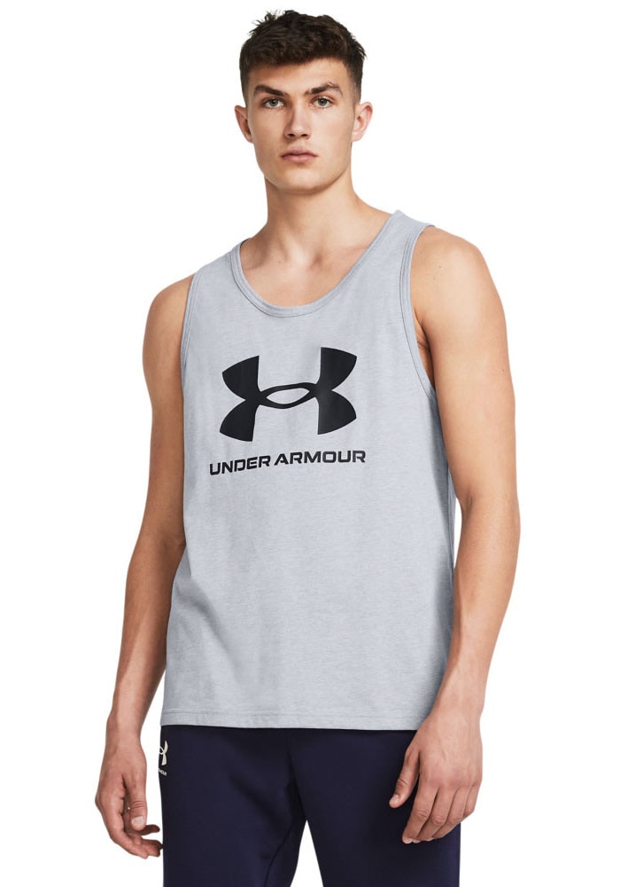 Under Armour Trainingstop "UA Sportstyle Tanktop mit Logo"