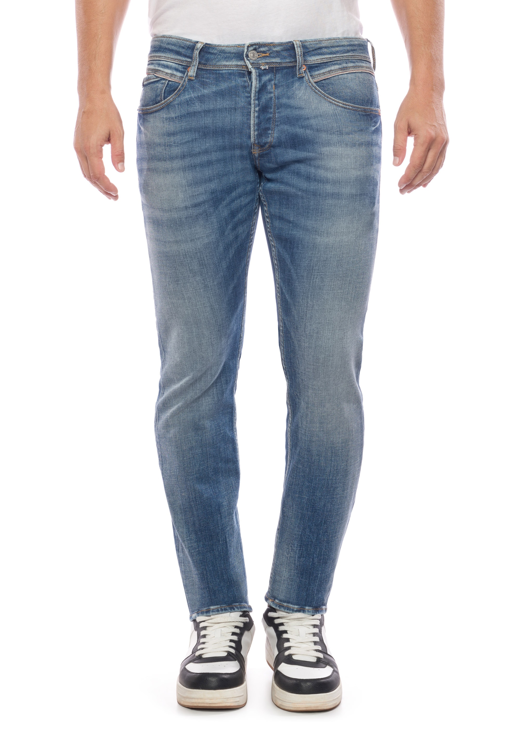 Slim-fit-Jeans »JEAN HOMME GARDE«, mit modischer Waschung