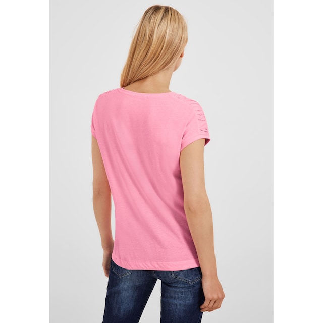 Cecil T-Shirt, in Unifarbe für kaufen | BAUR