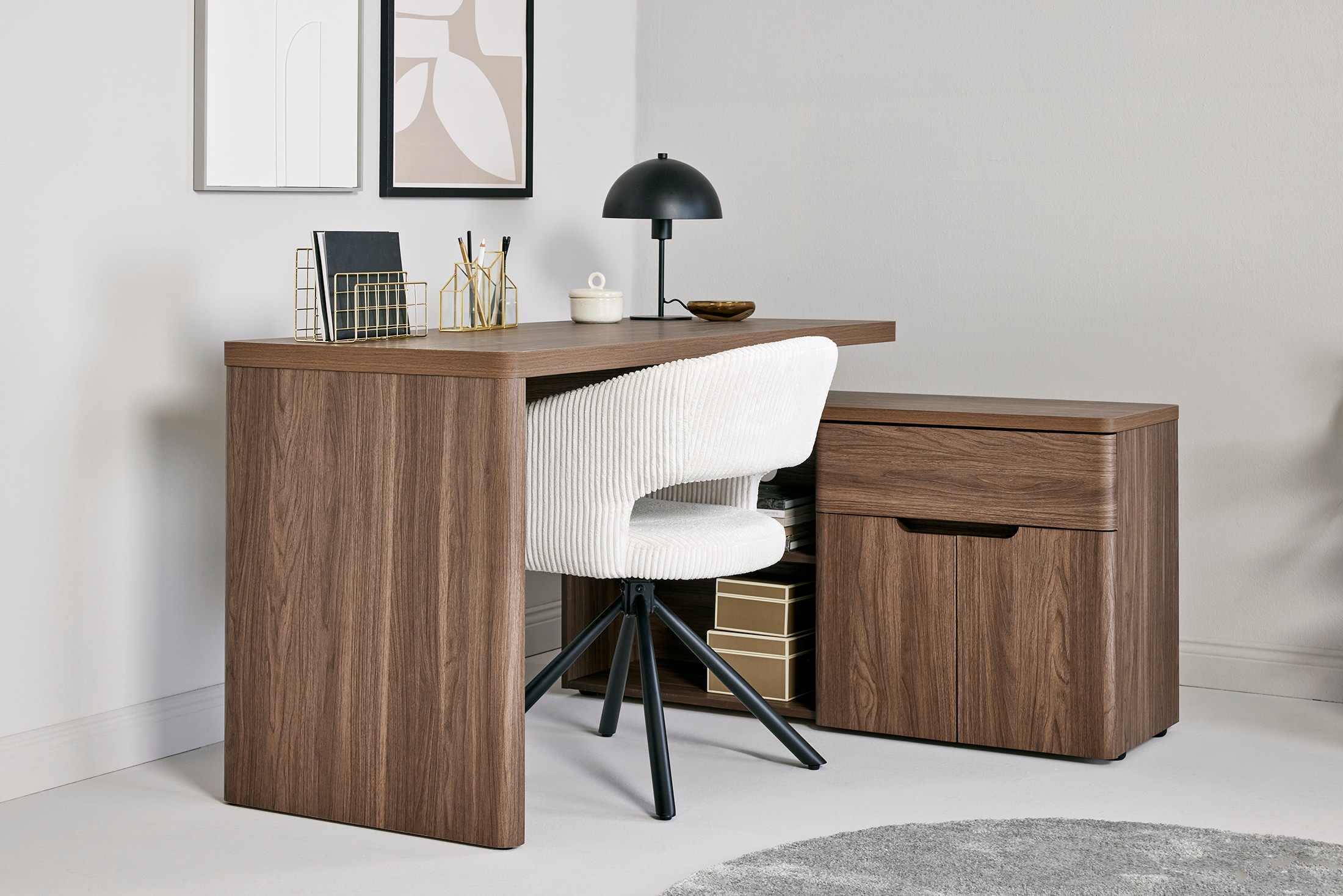 Jahnke Eckschreibtisch »CU-LIBRE 150 E« 1 Stk. tlg.