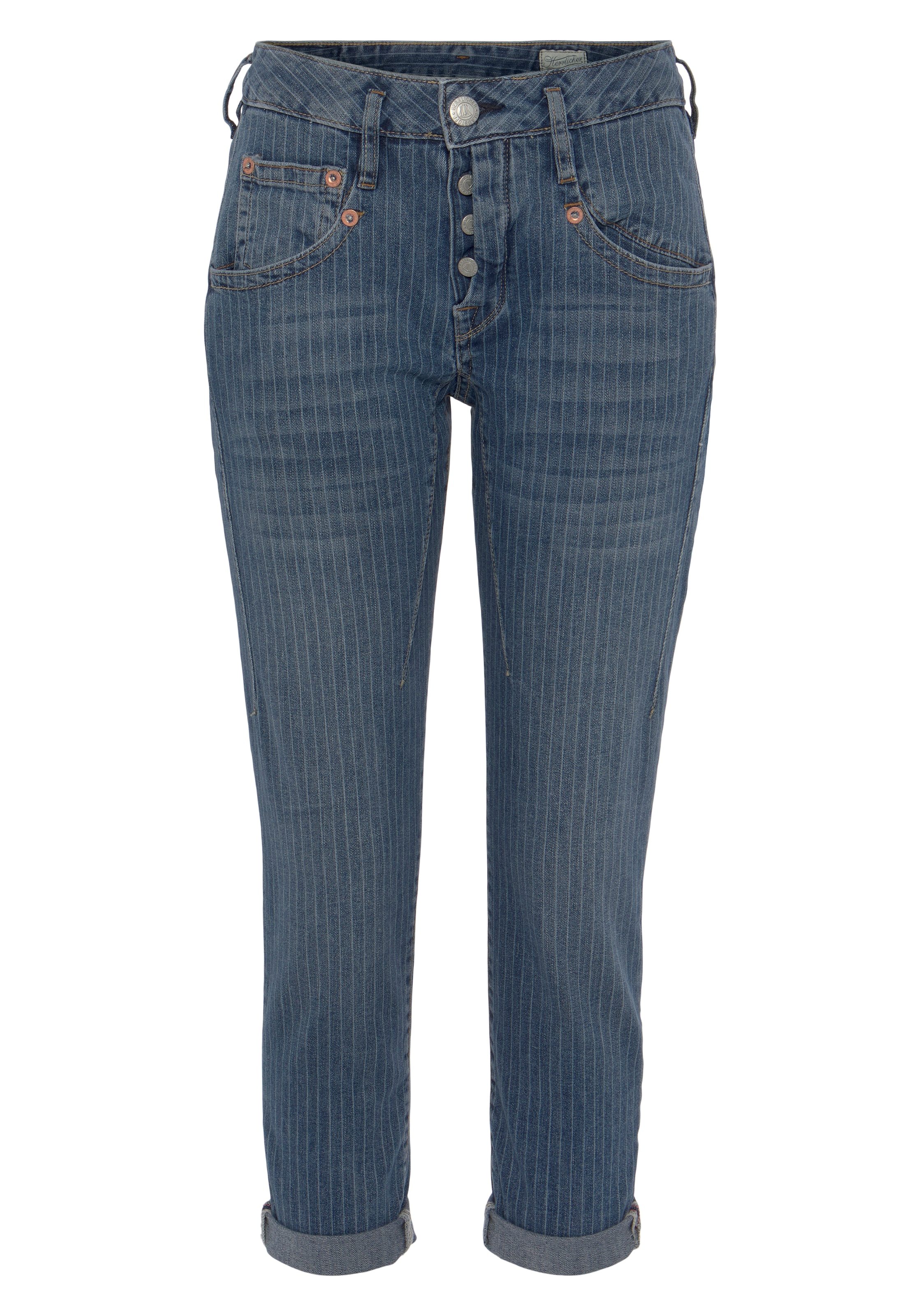 Herrlicher Boyfriend-Jeans »SHYRA CROPPED STRETCH«