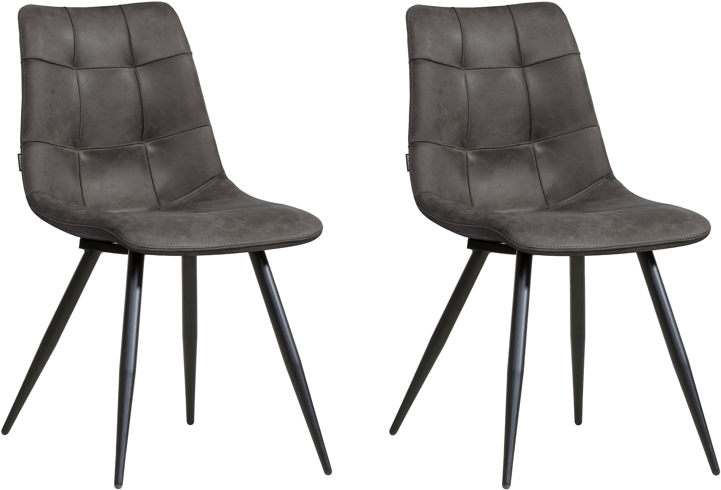 OMG Design Esszimmerstuhl "Peak" (Set) 2 Stk.moderne Sitzschale in Microfas günstig online kaufen