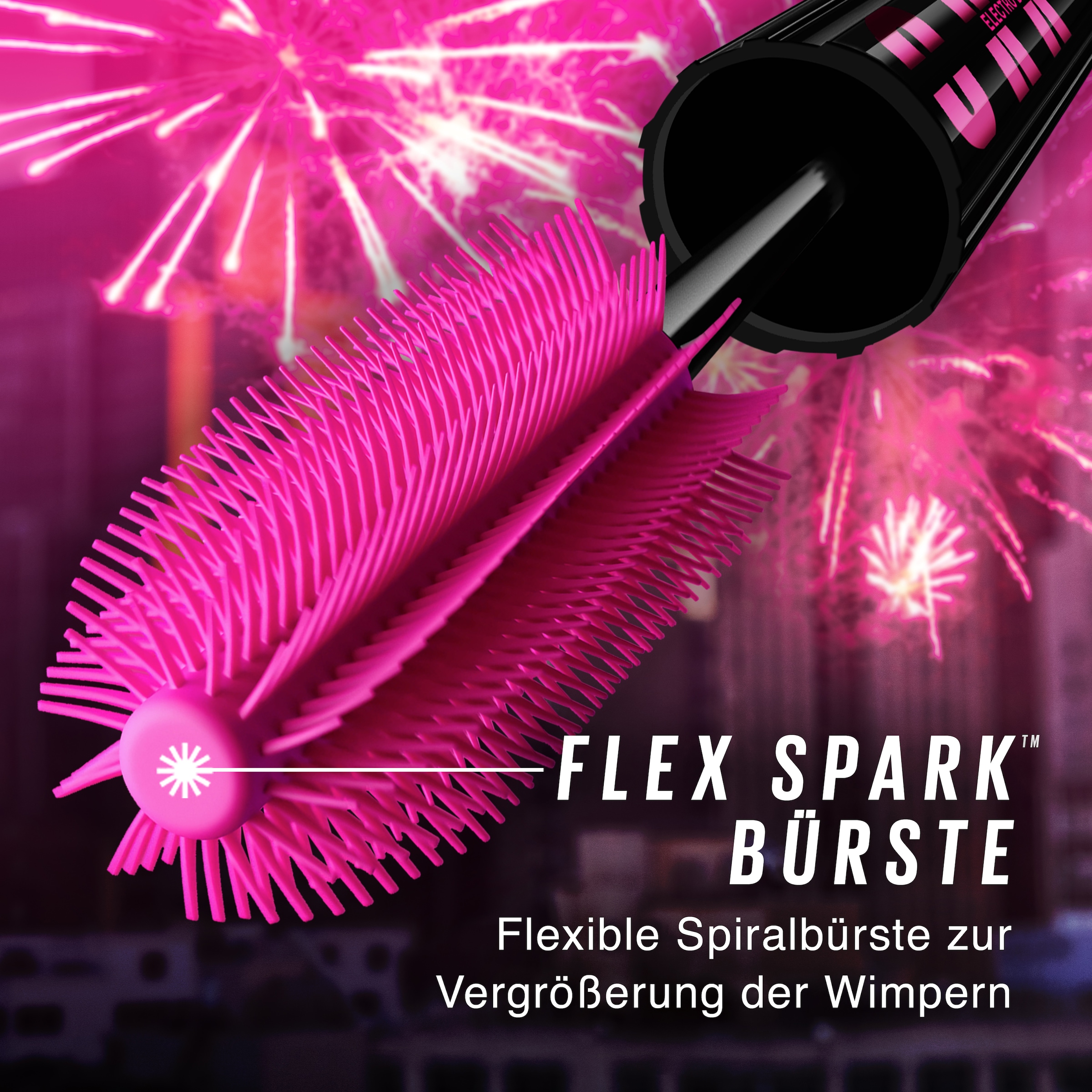 MAYBELLINE NEW YORK Mascara »Maybelline New York Firework Electro Black Mascara«