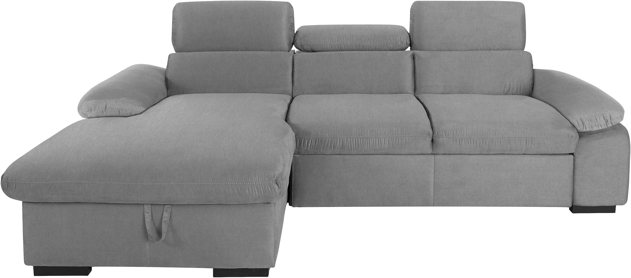 COTTA Ecksofa "Lola L-Form mit Kopfteilfunktion & Hocker" wahlweise mit Bet günstig online kaufen