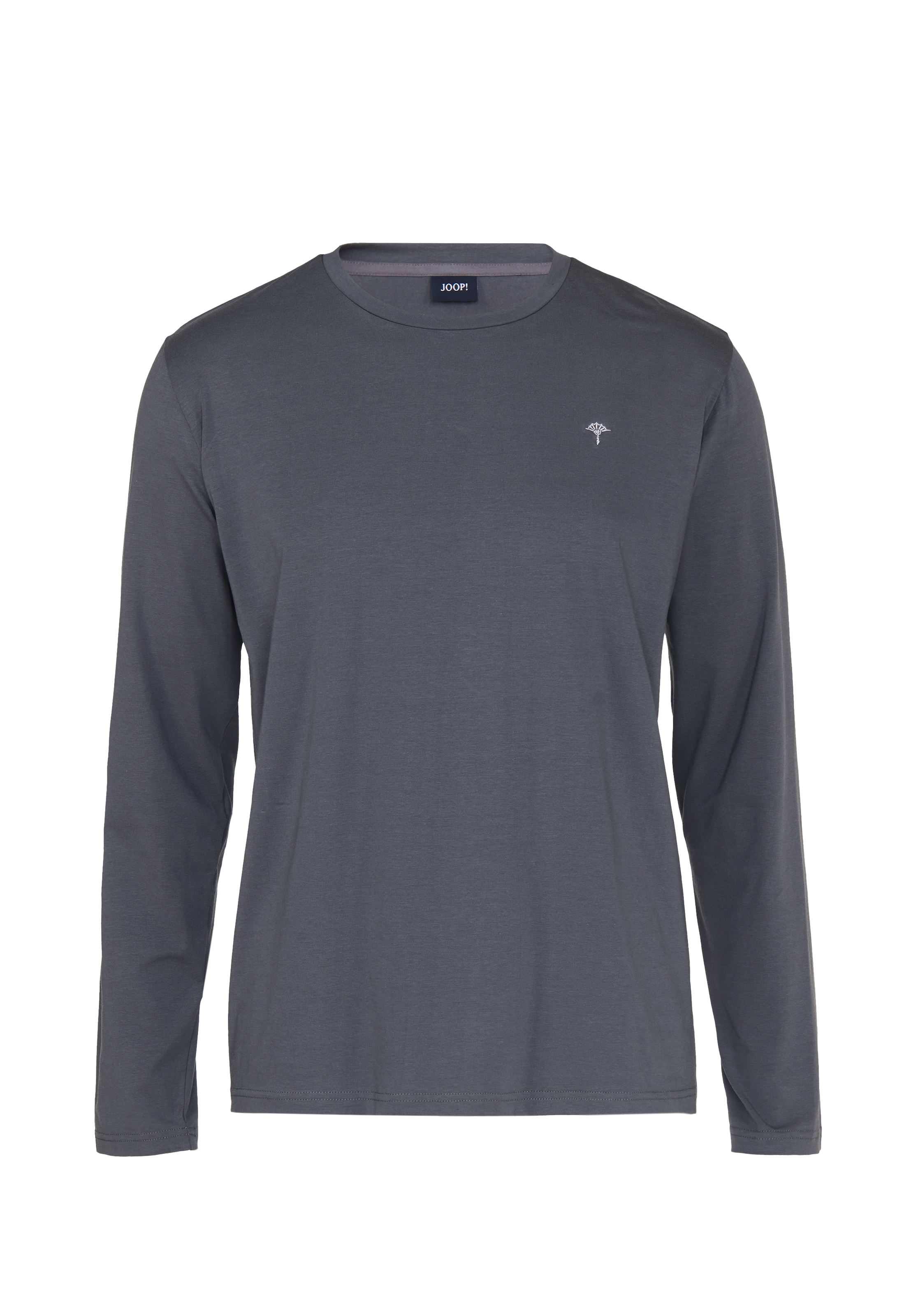 Marc O'Polo Langarmshirt, Rundhalsausschnitt, Langarm, Bauwoll-Mix, Regular Fit