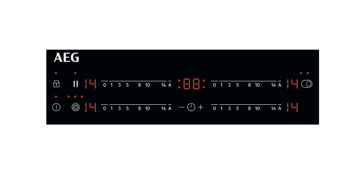 AEG TO64RAA7XB Schwarz Integriert 60 cm Keramik 4 Zone(n)