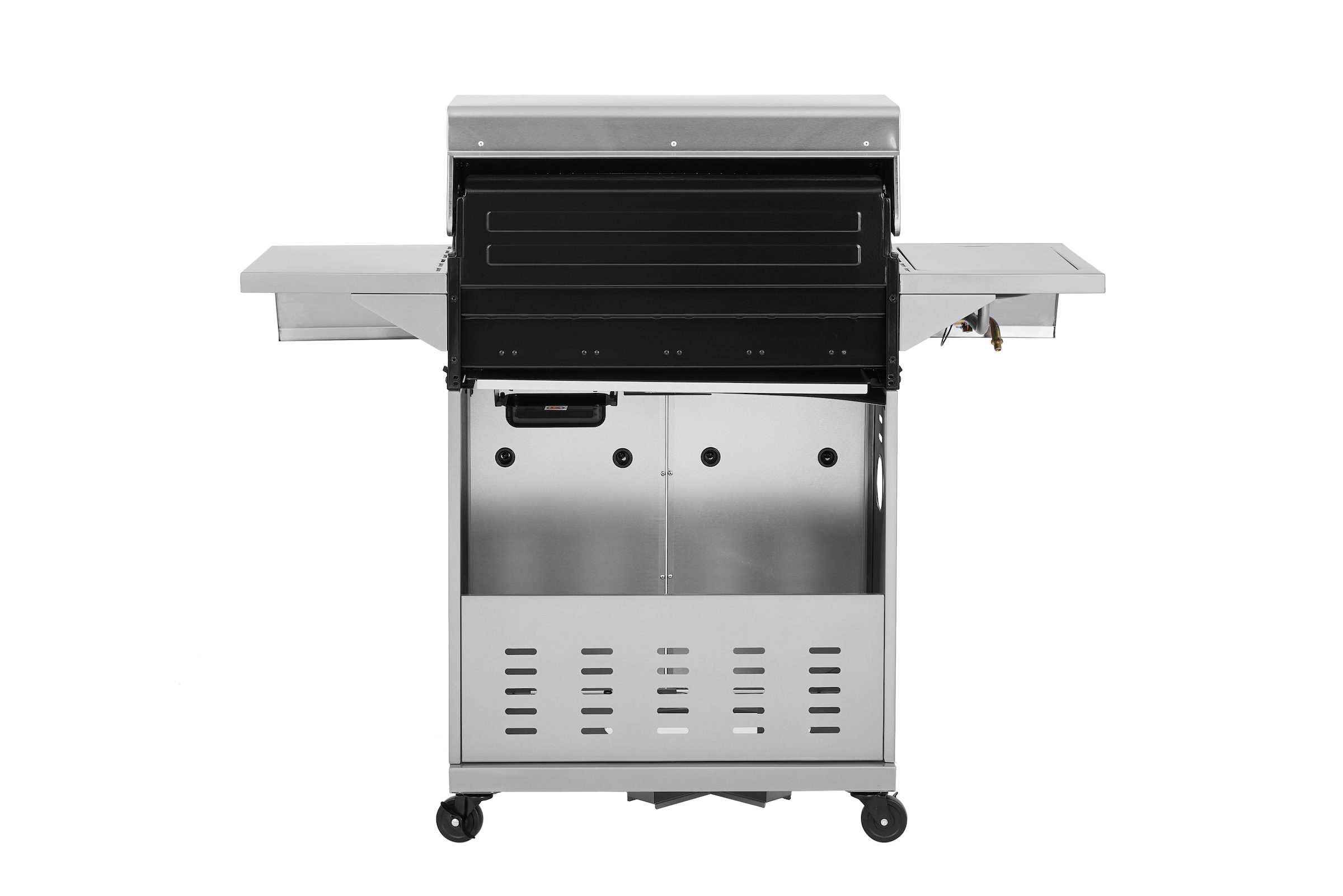 Hanseatic Gasgrill »Richland« BxTxH: 134,7 x 57 x 117 cm, 21,5 kW Gesamt, Edelstahl-Turbobrenner