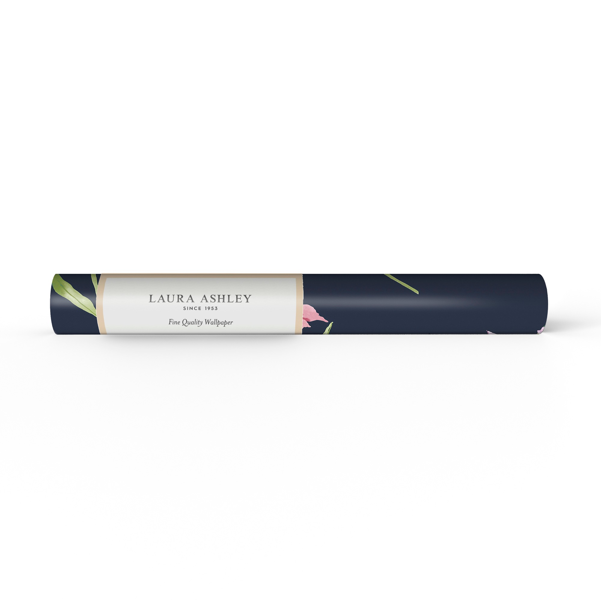 LAURA ASHLEY Vliestapete »Hawling Irises Midnight Seaspray«, geblümt, 10mx52cm (ca. 5m2)