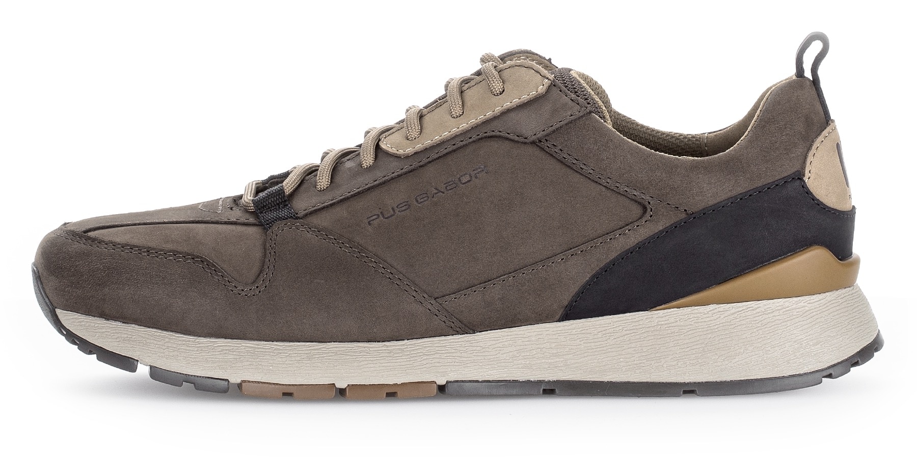 Pius Gabor Sneaker, Freizeitschuh, Halbschuh, Schnürschuh mit Anziehlasche, G-Weite