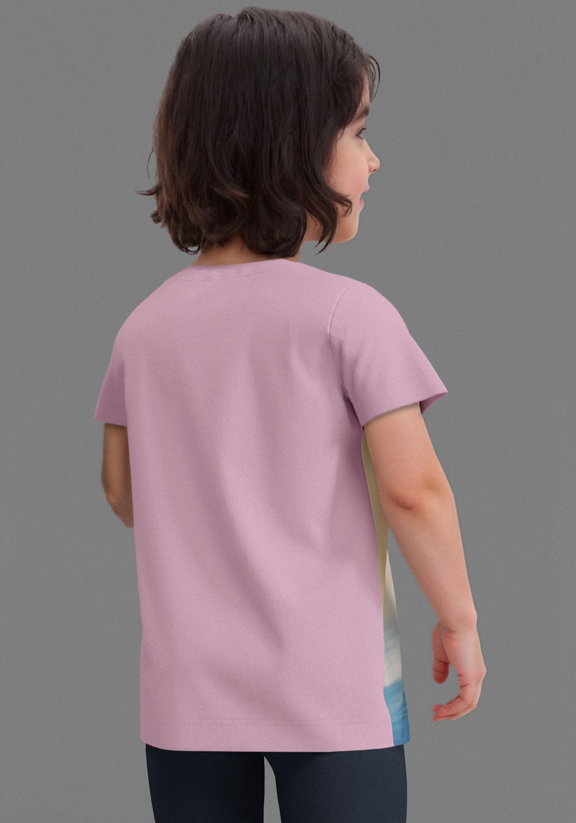 KIDSWORLD T-Shirt »Shirt mit großem Fotodruck«, T-Shirt mit süßen Delfin-Fotodruck