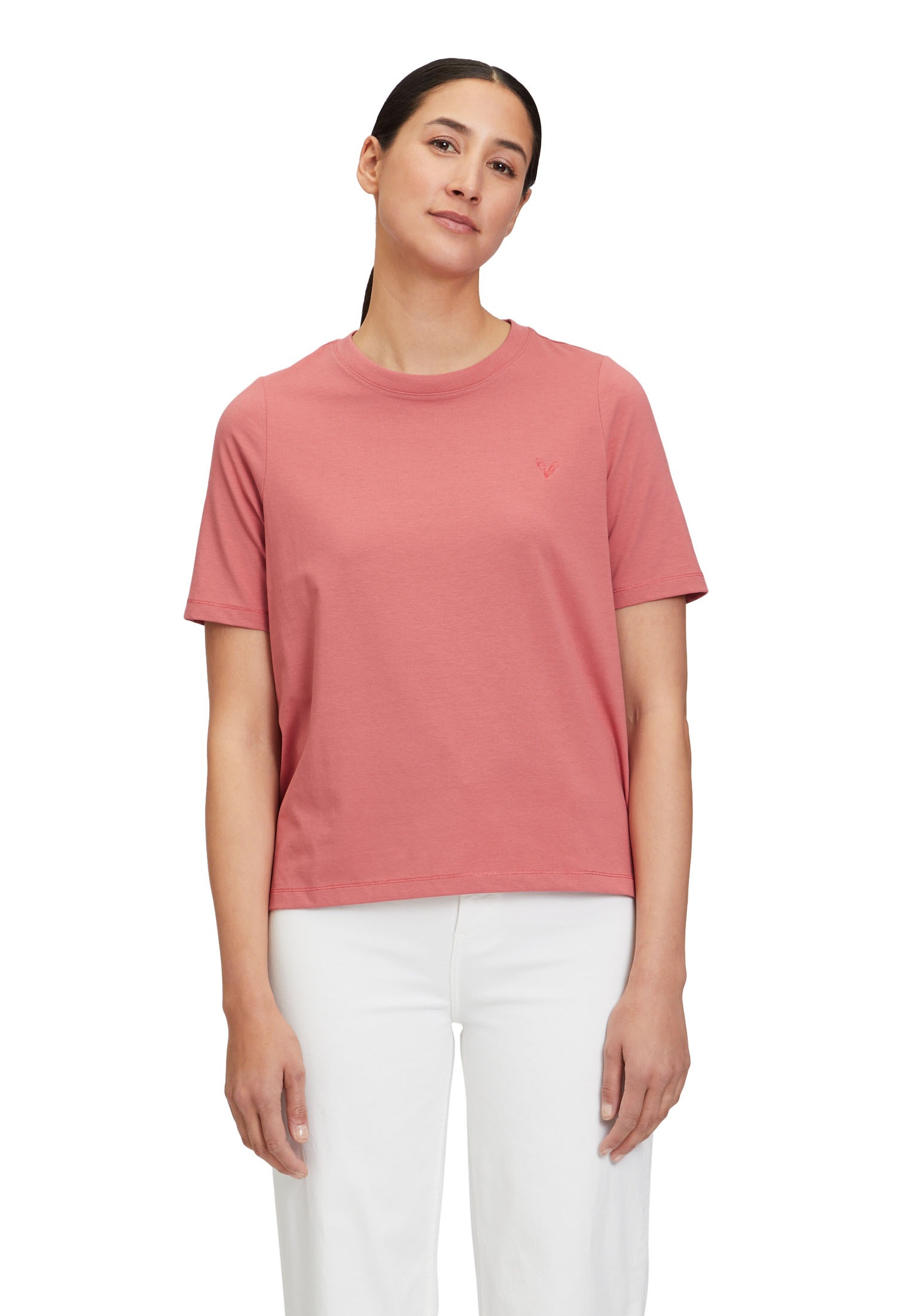 Cartoon Kurzarmshirt "Cartoon Damen Casual-Shirt mit Rundhalsausschnitt", ( günstig online kaufen