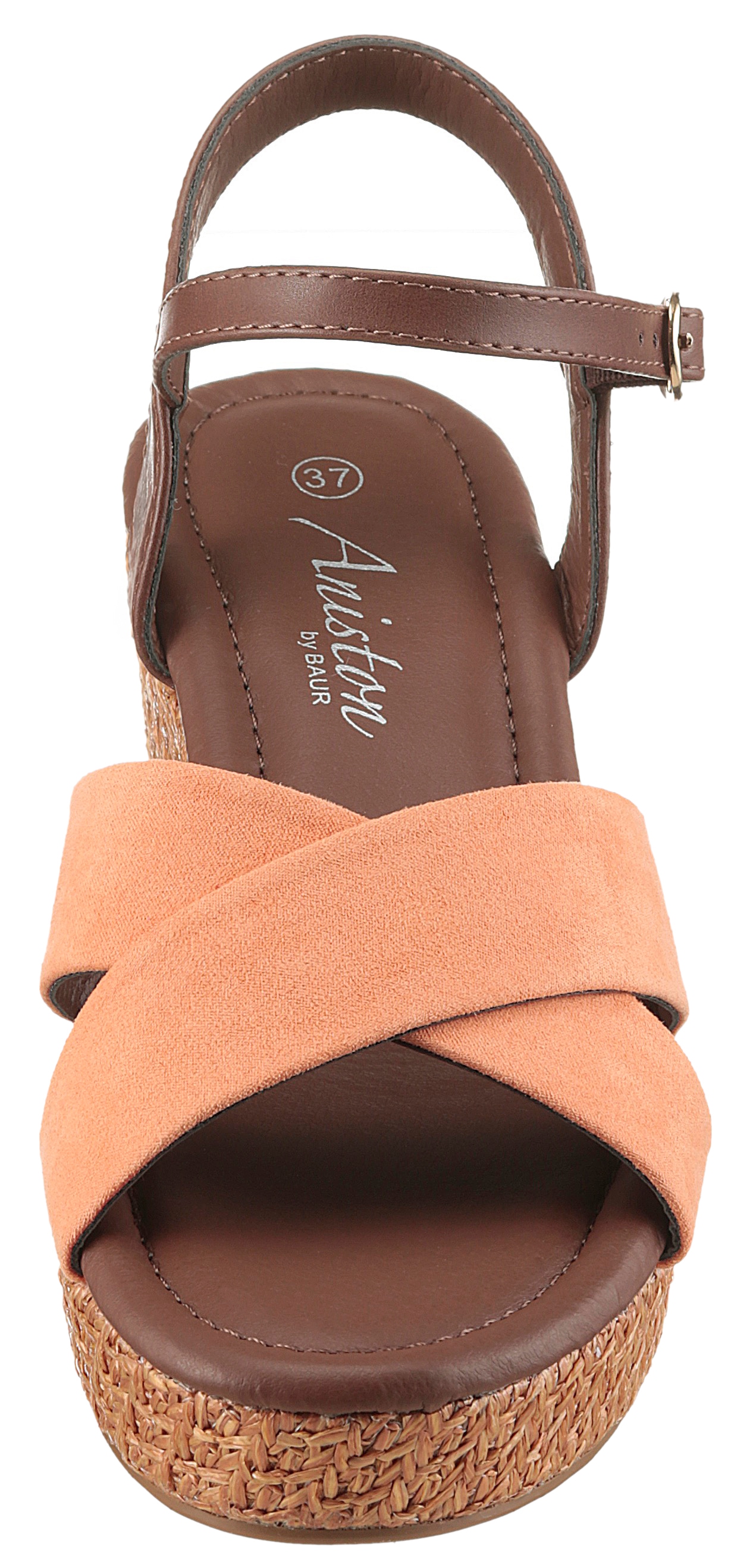 Aniston SHOES Keilsandalette, Sommerschuh, Riemchensandale, Keilabsatz - NEUE KOLLEKTION