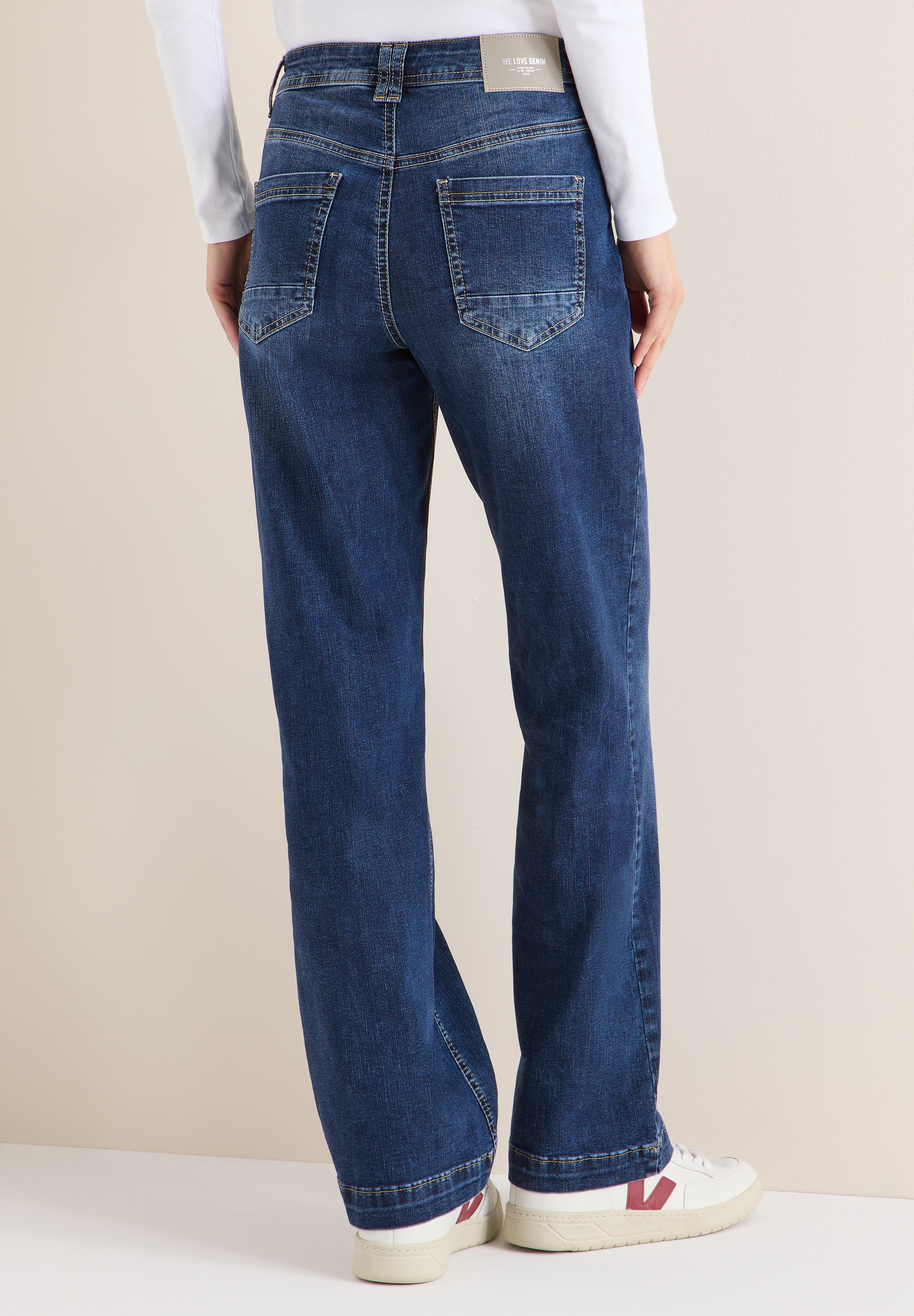 Cecil Loose-fit-Jeans aus Baumwolle mit Stretchanteil günstig online kaufen