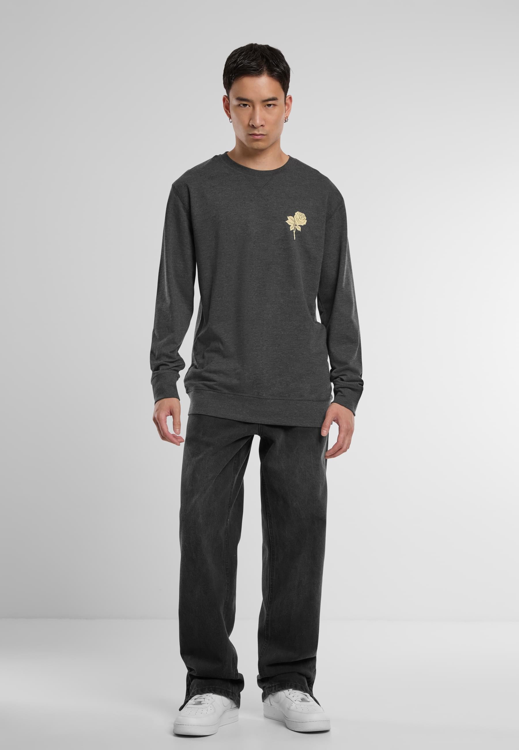 MisterTee Rundhalspullover »MisterTee Herren Wasted Youth Crewneck«, (1 tlg.)