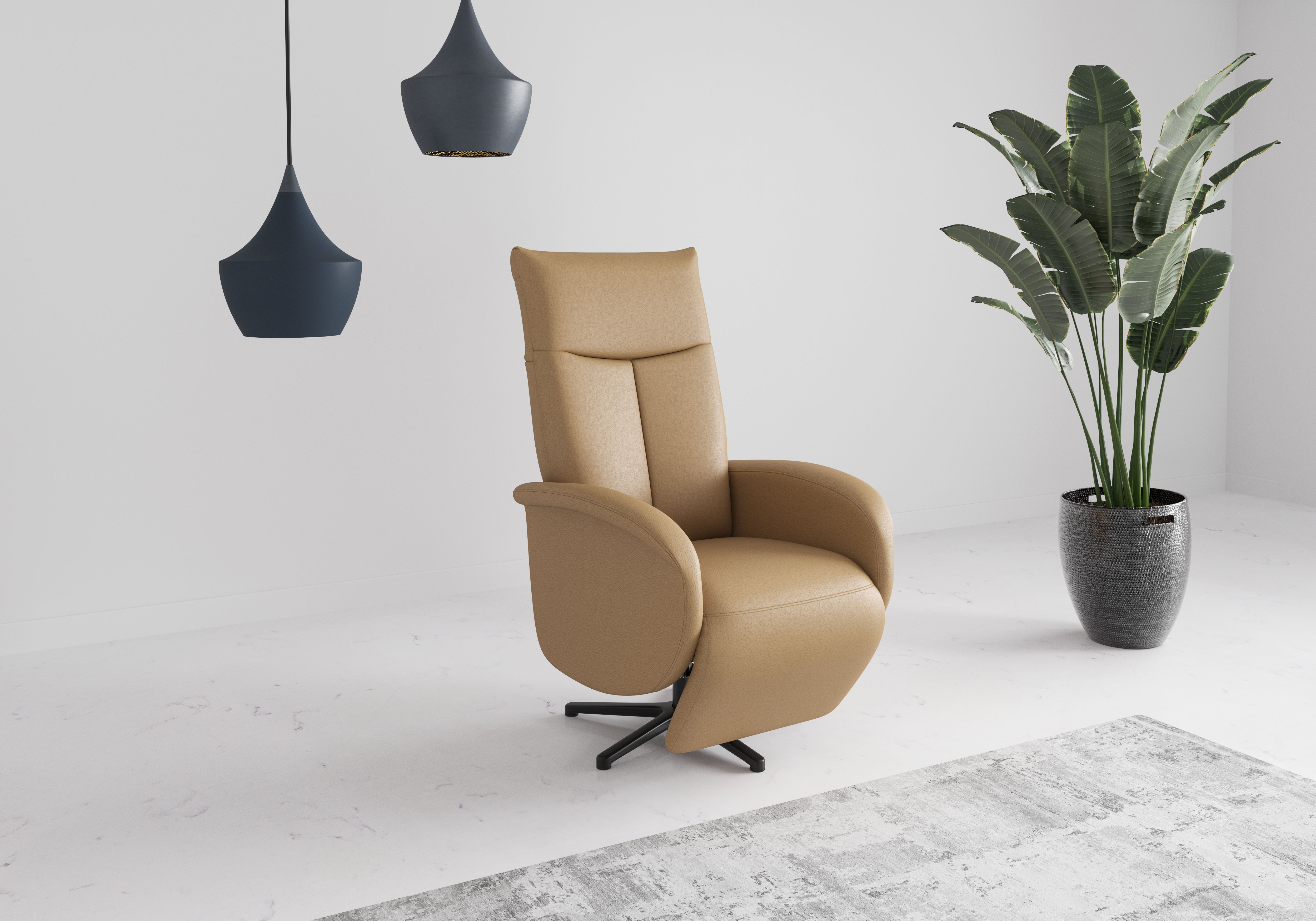 sit&more Höhe Armlehne 66 cm, wahlweise mit Aufstehhilfe, 2 Motoren und Akku