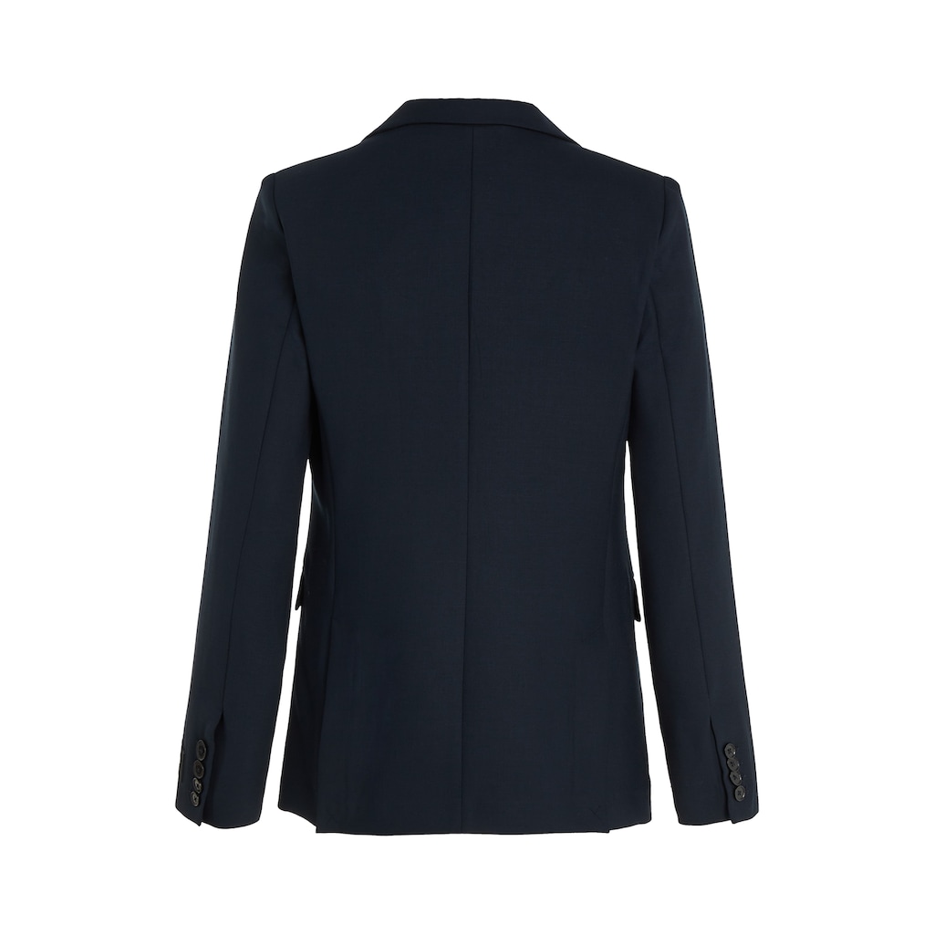 Tommy Hilfiger Kurzblazer »REGULAR SB BLAZER«, mit Logostickerei