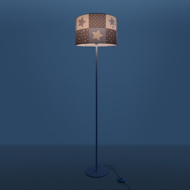 Paco Home Stehlampe »Cosmo 345«, 1 flammig-flammig, Kinderlampe LED  Kinderzimmer Lampe Sternen Motiv, Stehleuchte E27 | BAUR