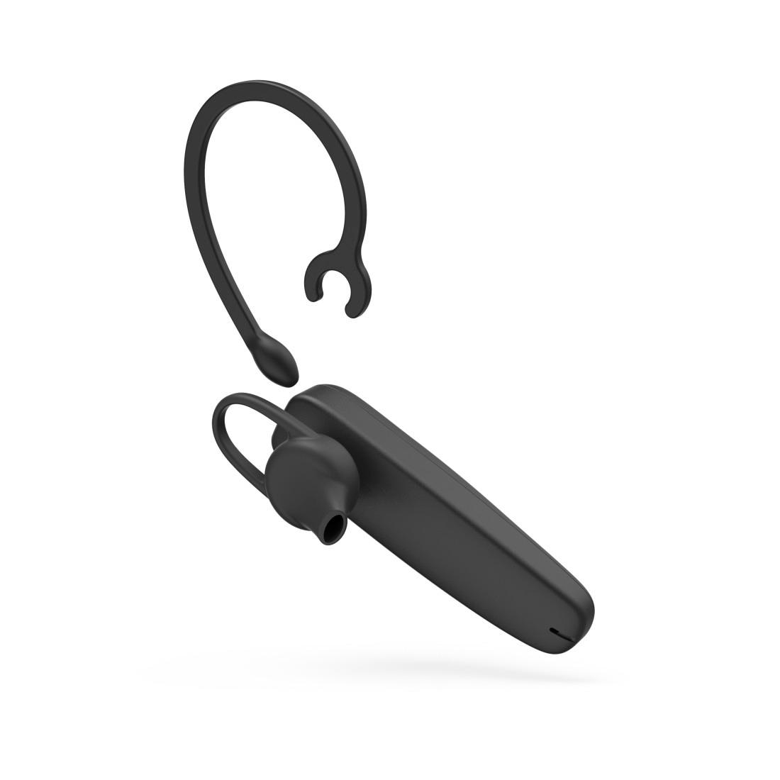 Hama Bluetooth-Kopfhörer »Mono-Bluetooth®-Headset, kabellos, Multipoint«, Sprachsteuerung, ultraleicht