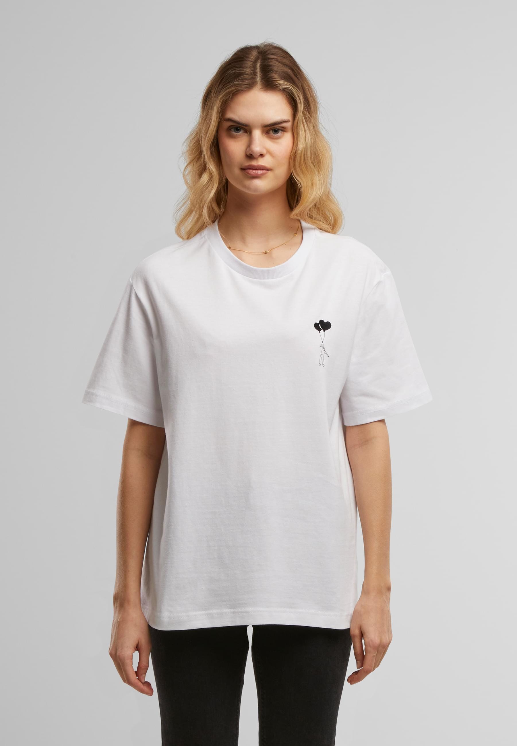 Miss Tee T-Shirt »Miss Tee Love In The Air EMB Tee« 1 Stk.