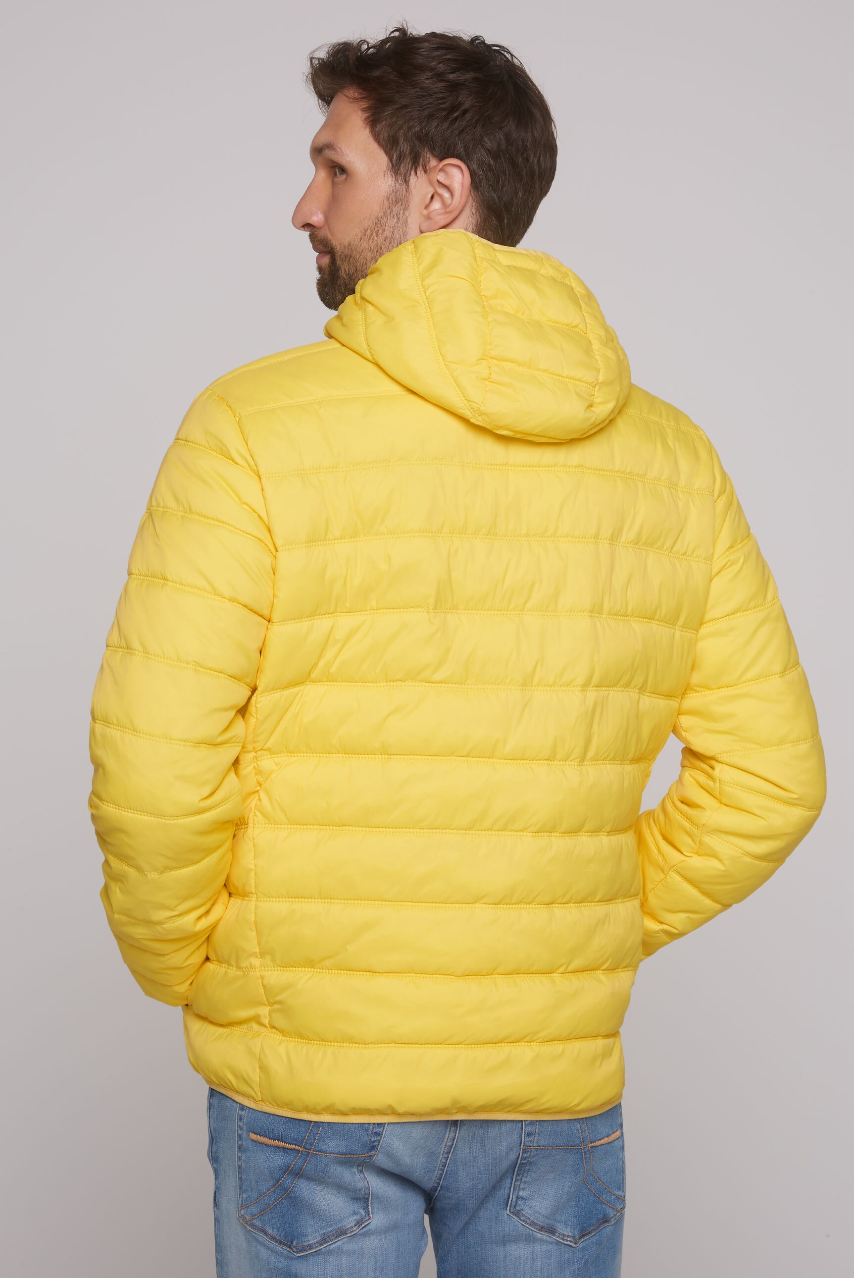 CAMP DAVID Outdoorjacke, mit Kapuze, mit Innentaschen
