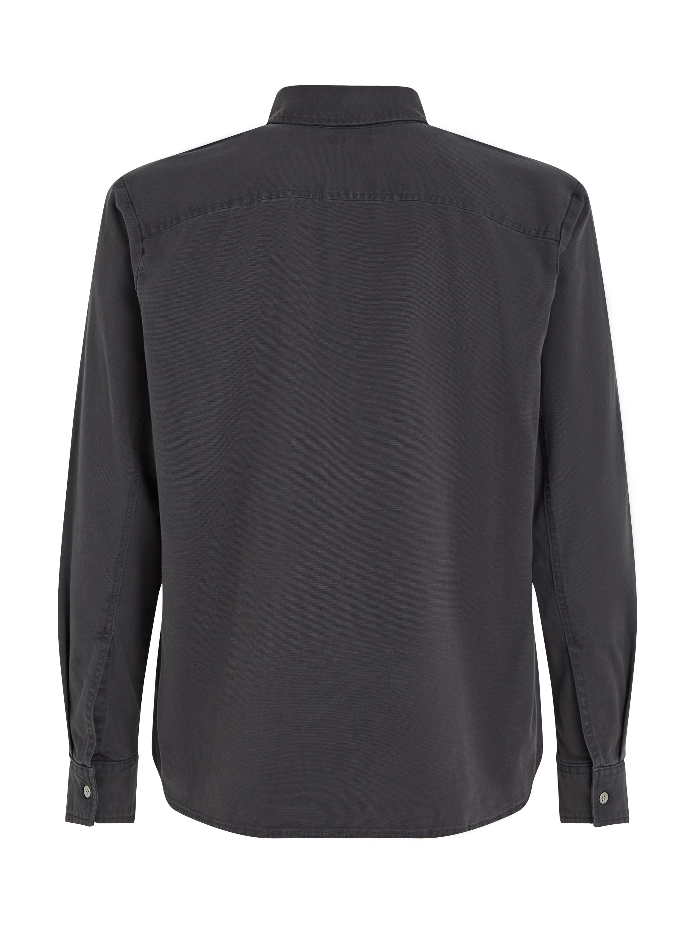 Calvin Klein Jeans Langarmhemd »GARMENT DYE SHIRT« mit Logostickerei