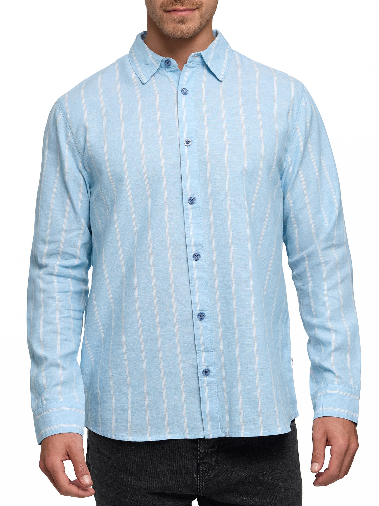 Indicode Kurzarmhemd "INTryp Long Sleeve" günstig online kaufen