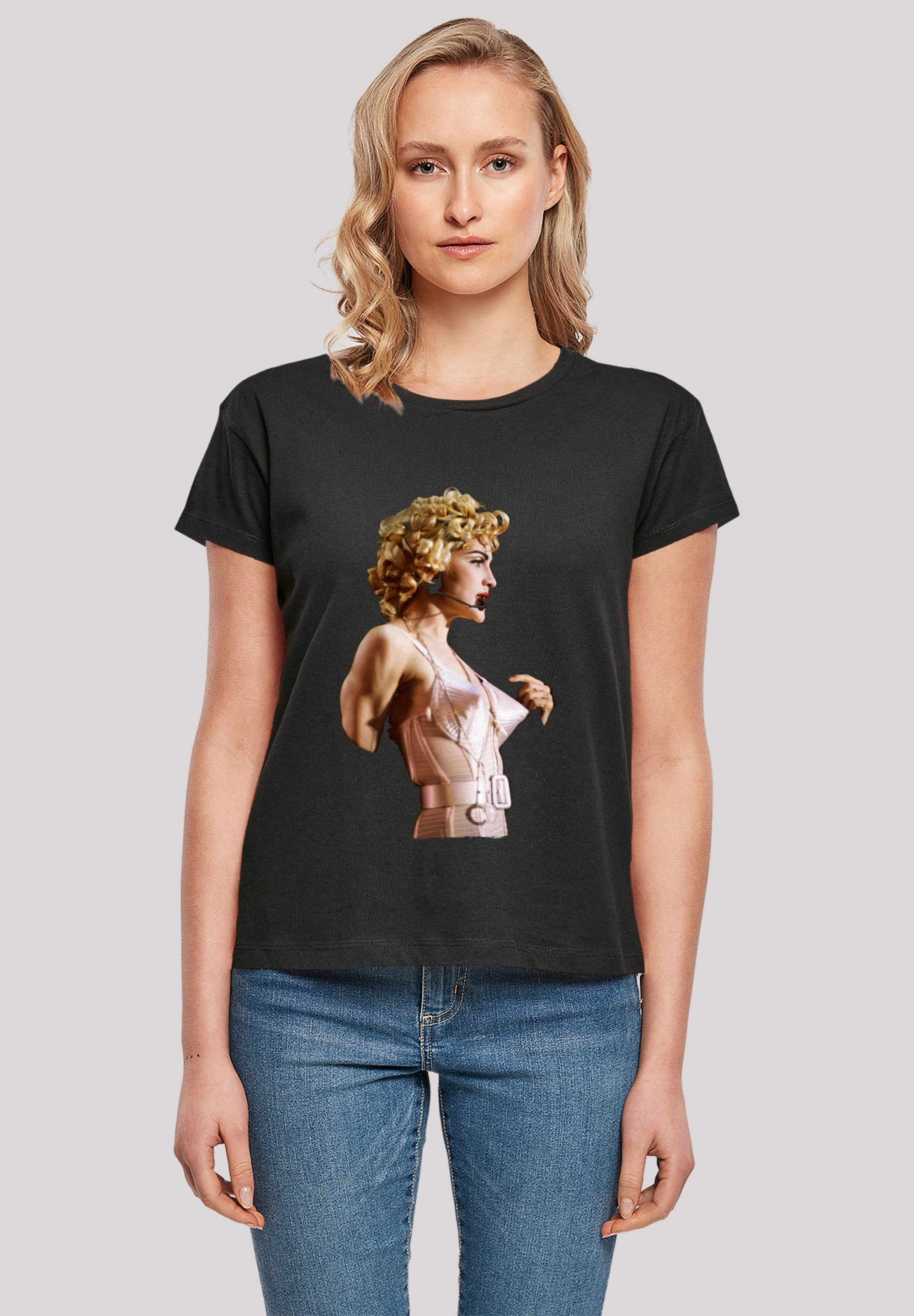 F4NT4STIC T-Shirt "Madonna In Pink Cone Blonde Ambition Tour 1990", Premium günstig online kaufen