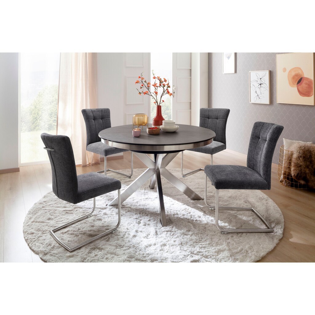 MCA furniture Freischwinger »Calanda«, (Set), 2 St., Aqua Clean