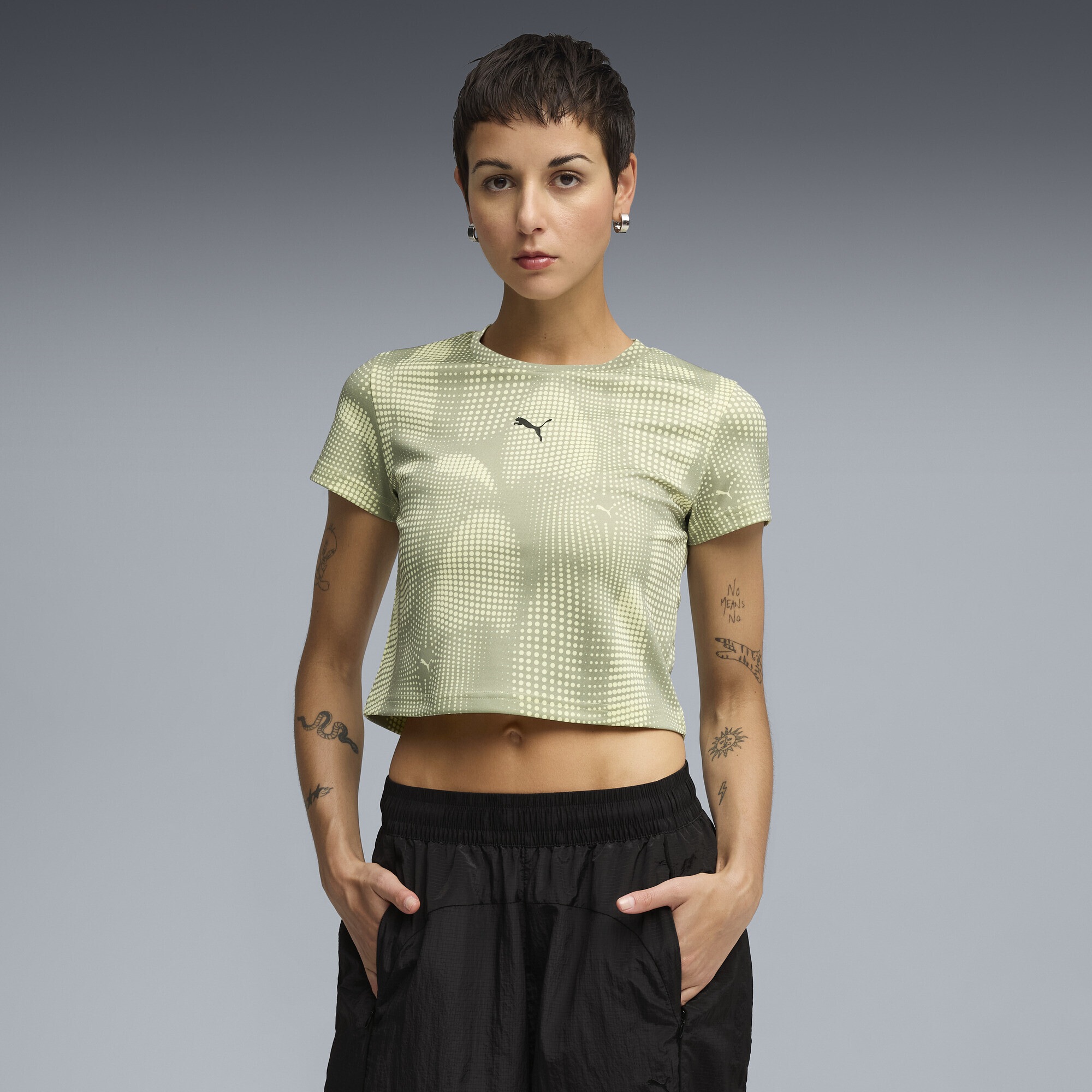 PUMA T-Shirt "DARE TO Allover-Print T-Shirt Damen" günstig online kaufen