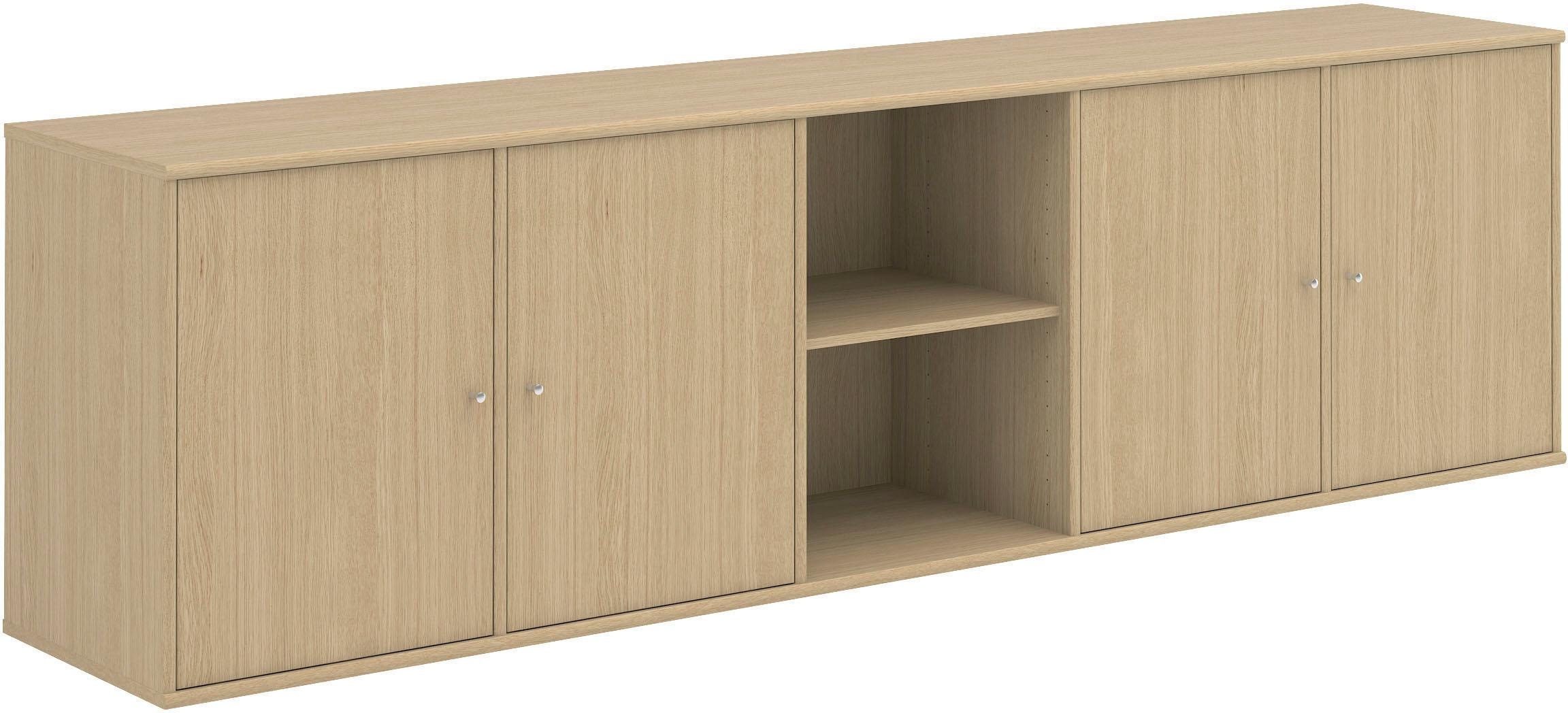 Hammel Furniture Sideboard »Mistral, Hochwertig Schrank, hängend/stehend montierbar«, mit Türen, B: 220 cm, anpassungsbar Designmöbel