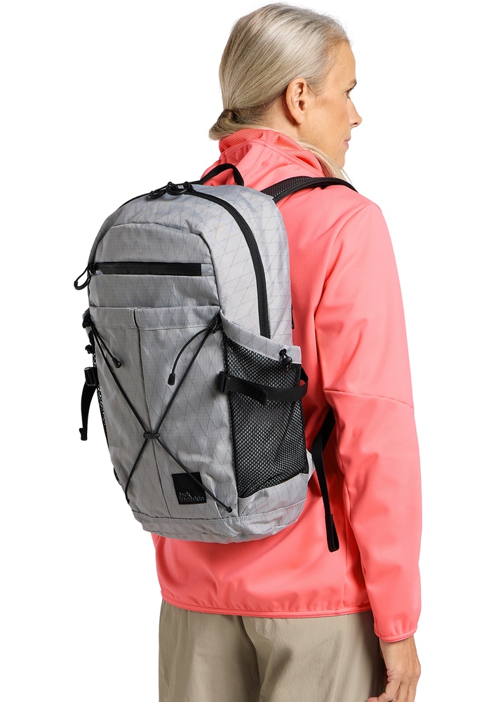 JACK WOLFSKIN Daypack "WANDERMOOD PACK 20", onesize, grau, Rucksäcke
