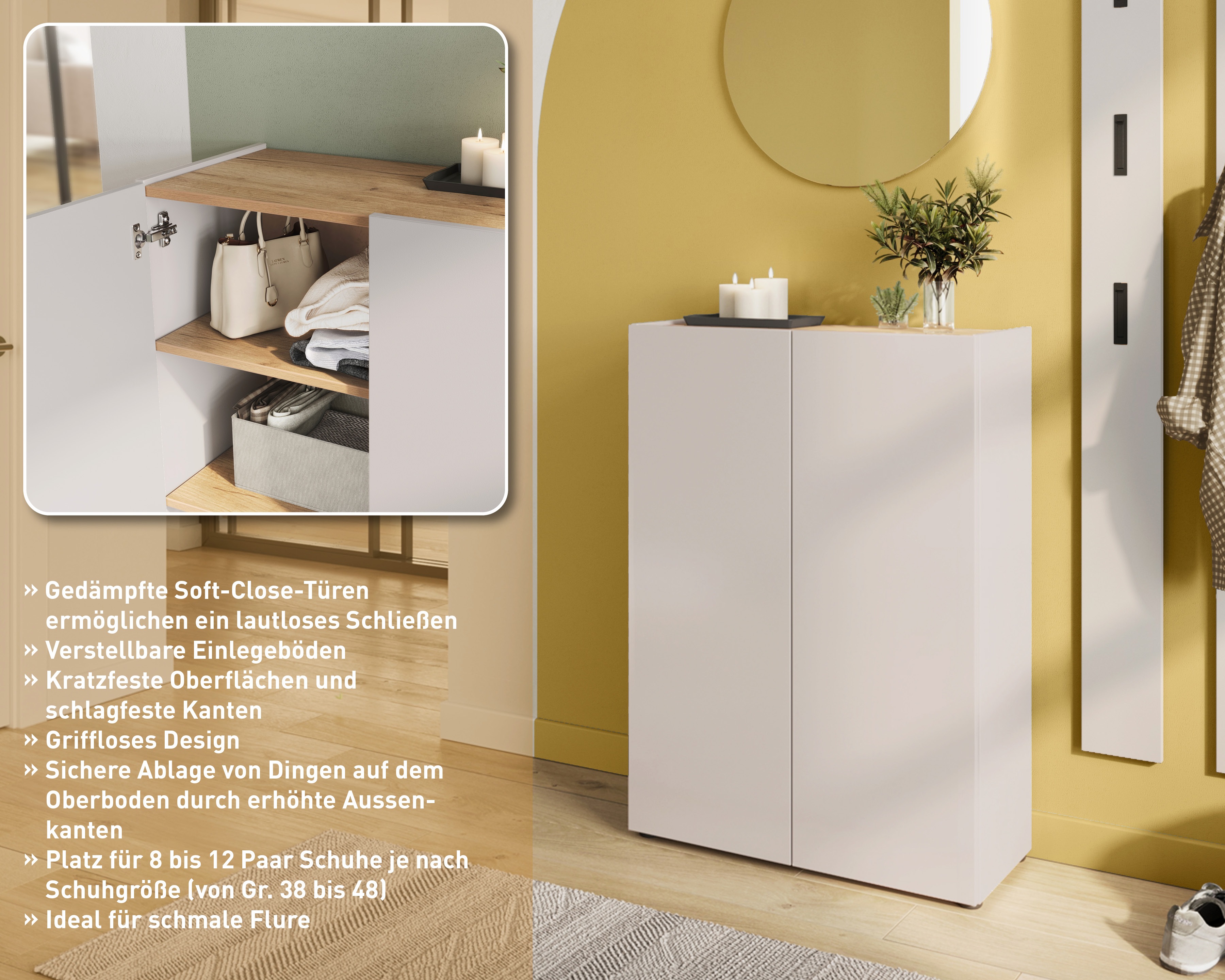 Thumbnail - GERMANIA Garderoben-Set "GW-Alviano" 3 Stk. tlg.